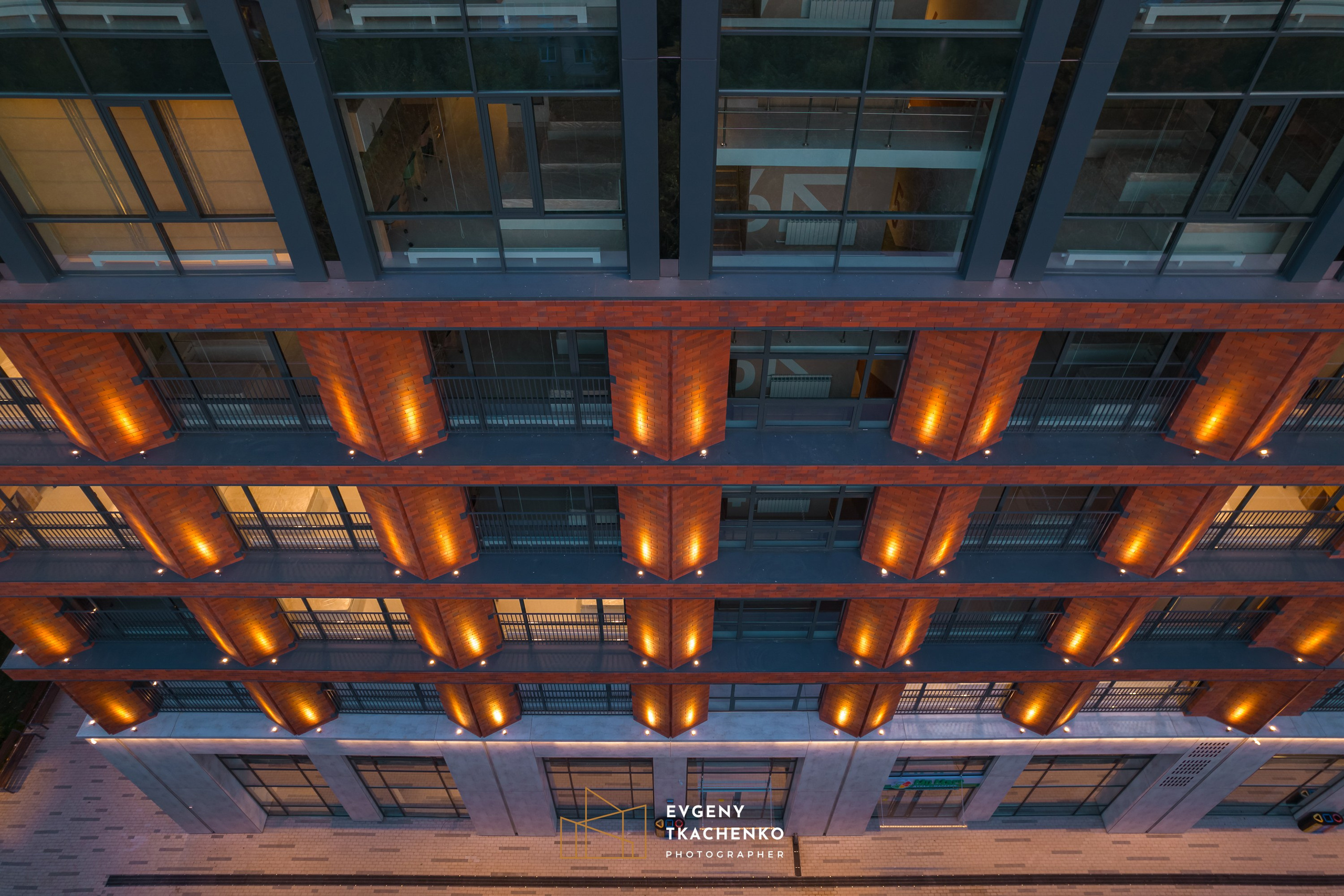 Общежитие университета NarXoz в Алматы. Архитектурный и интерьерный фотограф в Казахстане