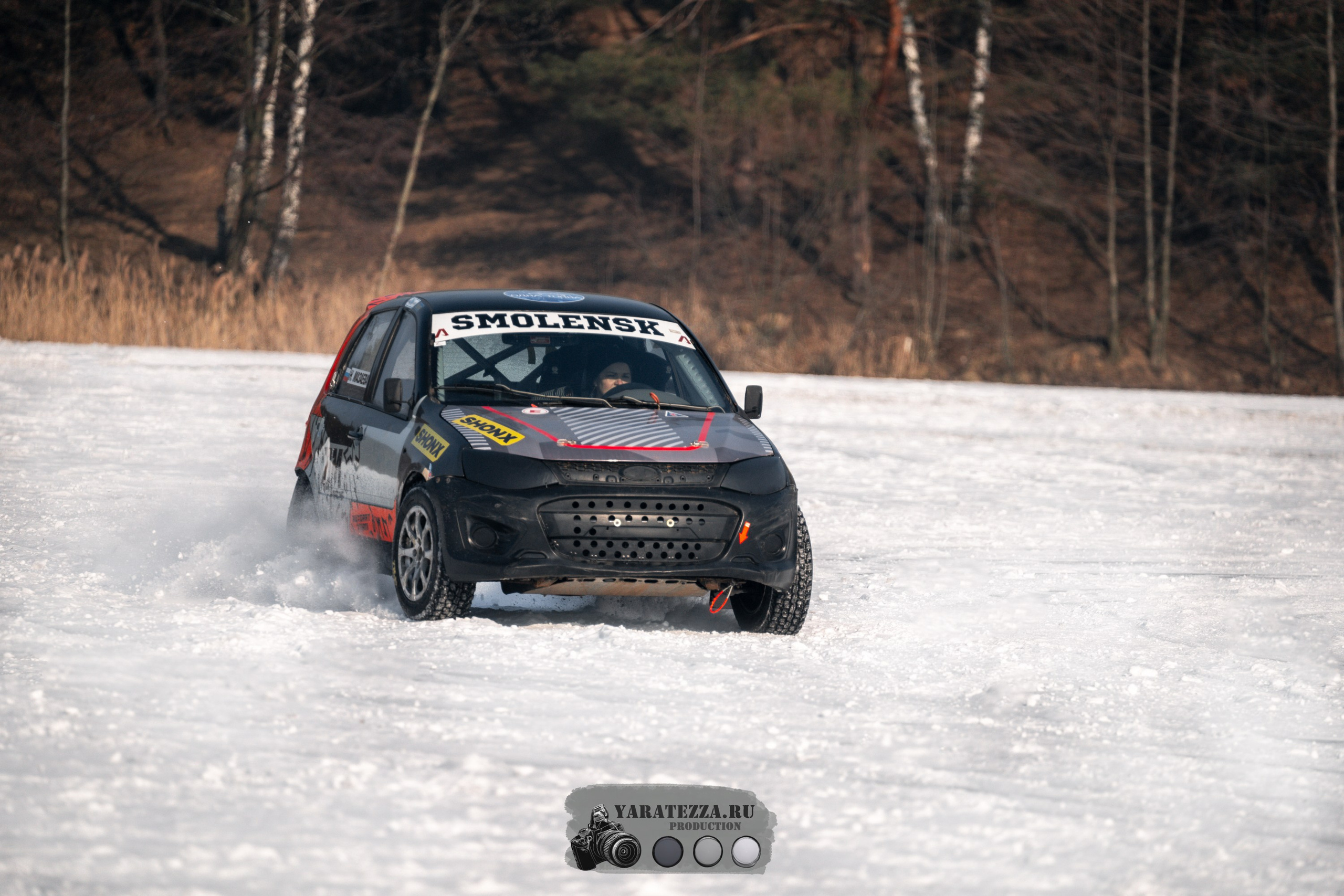 Тренировочный день на ледовой трассе. Yaratezza production