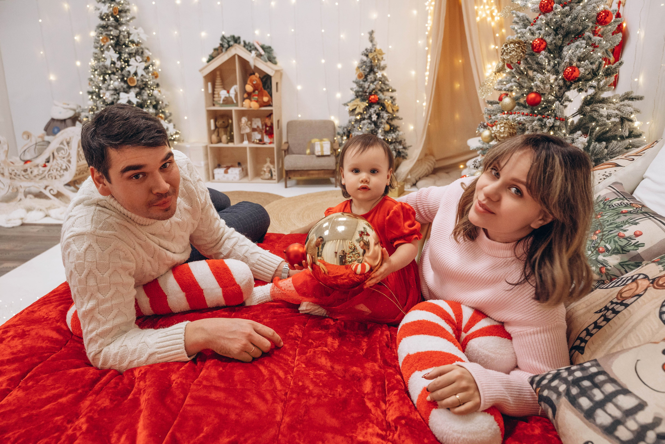 Новогодняя съемка. Свадебный фотограф в Сергиевом Посаде недорого Ольга Гузанова