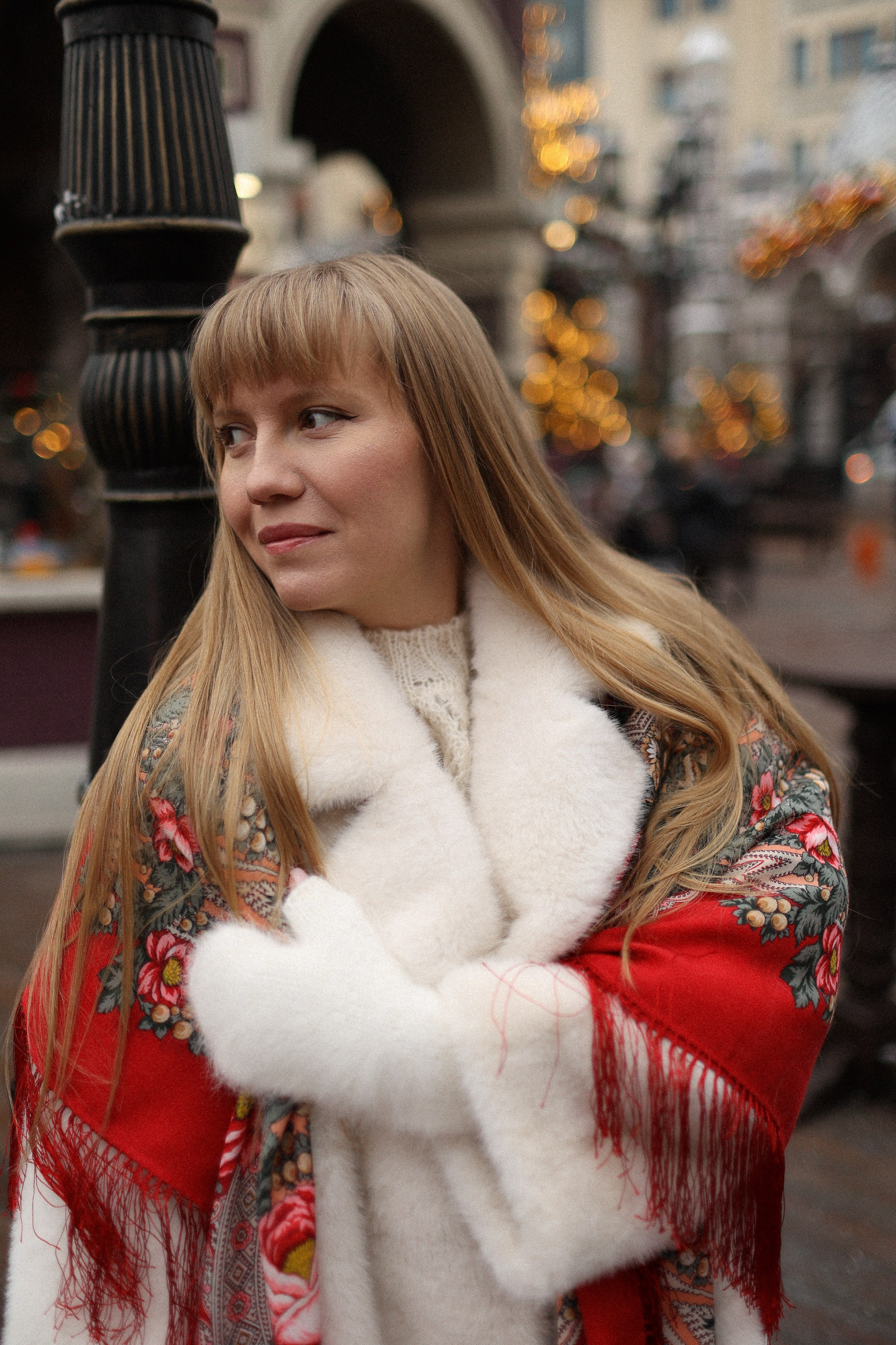 Новогодняя фотосессия на Гум Ярмарке. Фотограф Владимир Москва