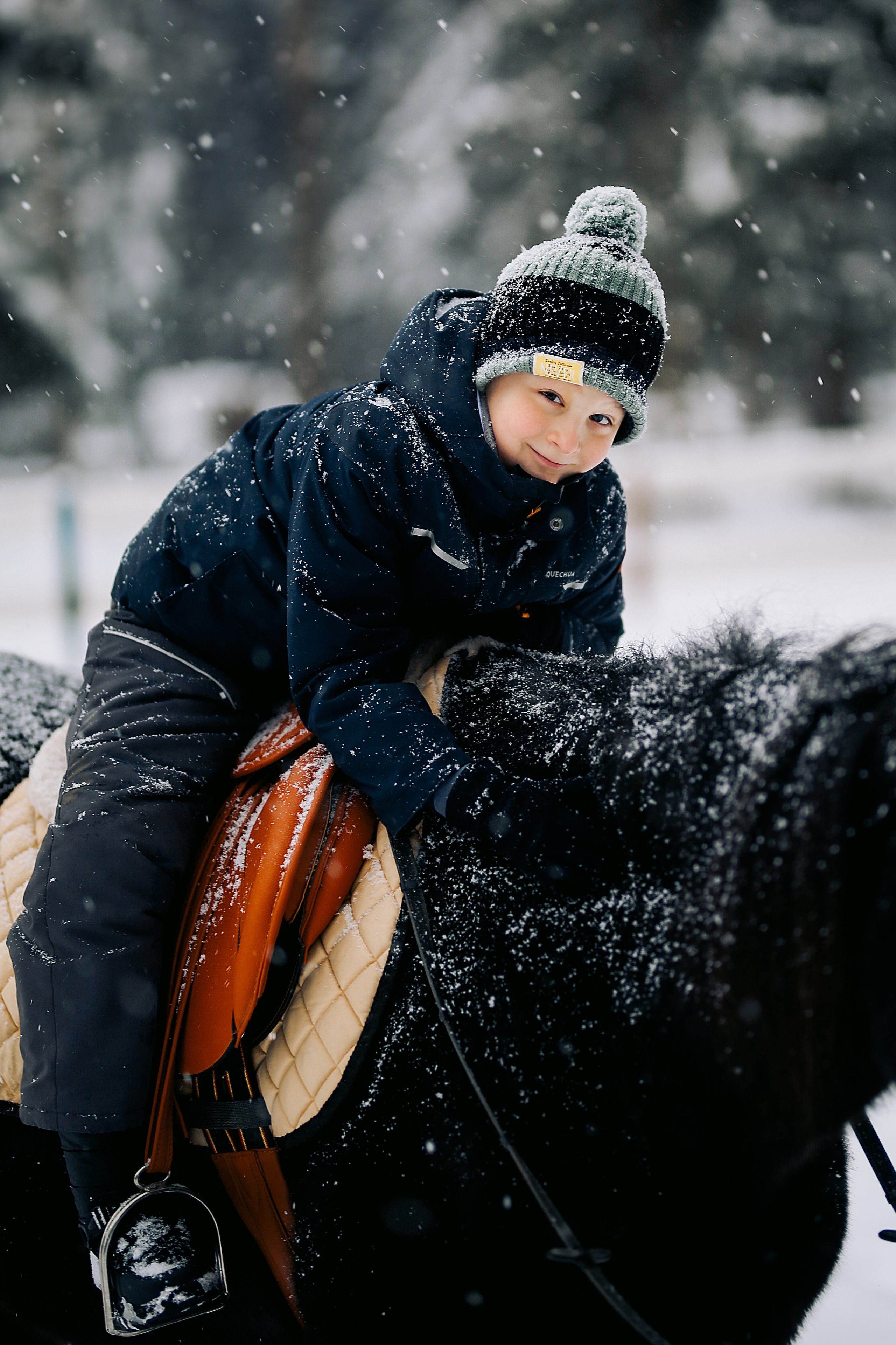 С лошадками. Фотограф Анастасия Залевская