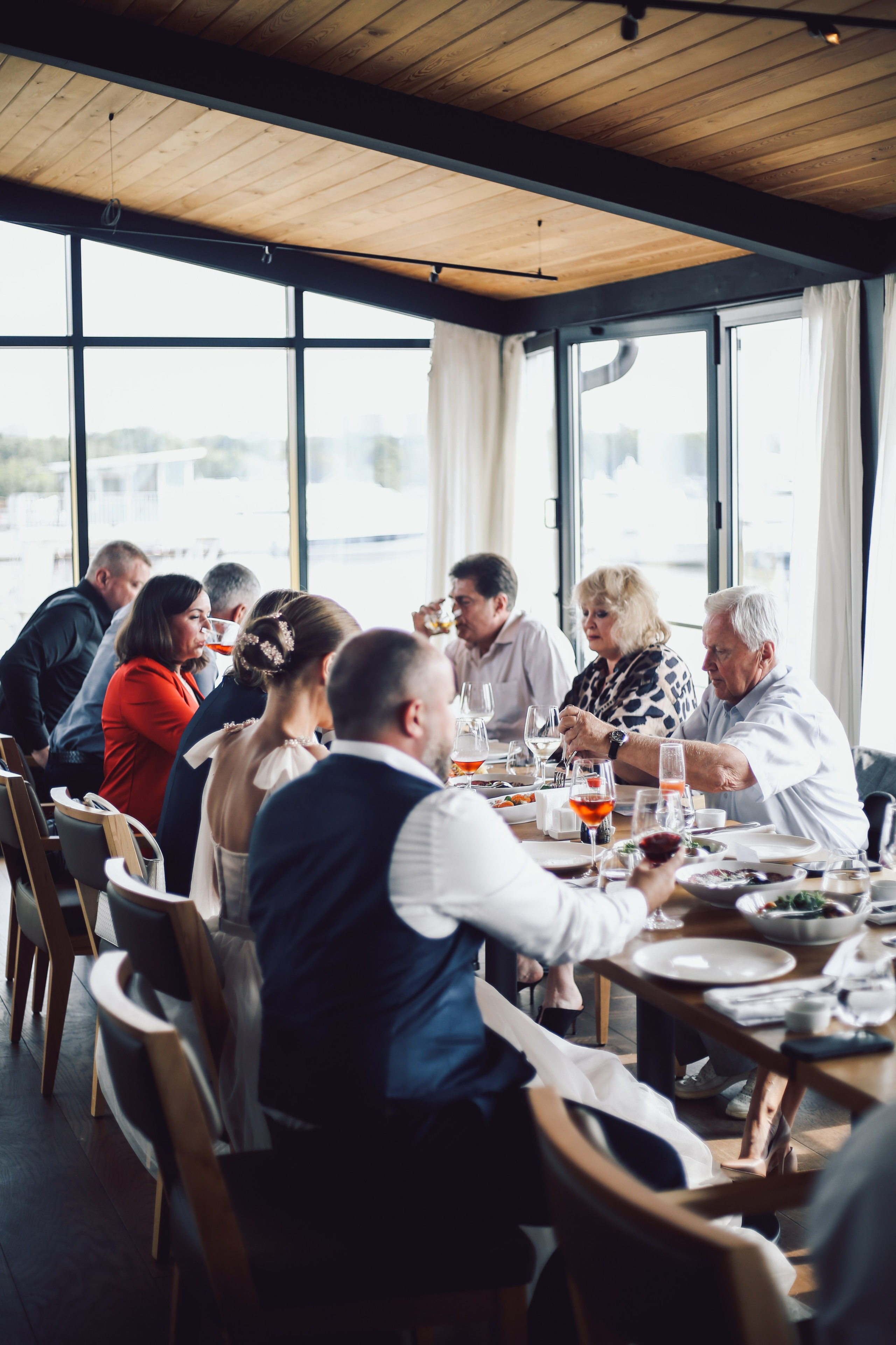 Свадьба, Ресторан «Vодный». Фотограф Анастасия Залевская
