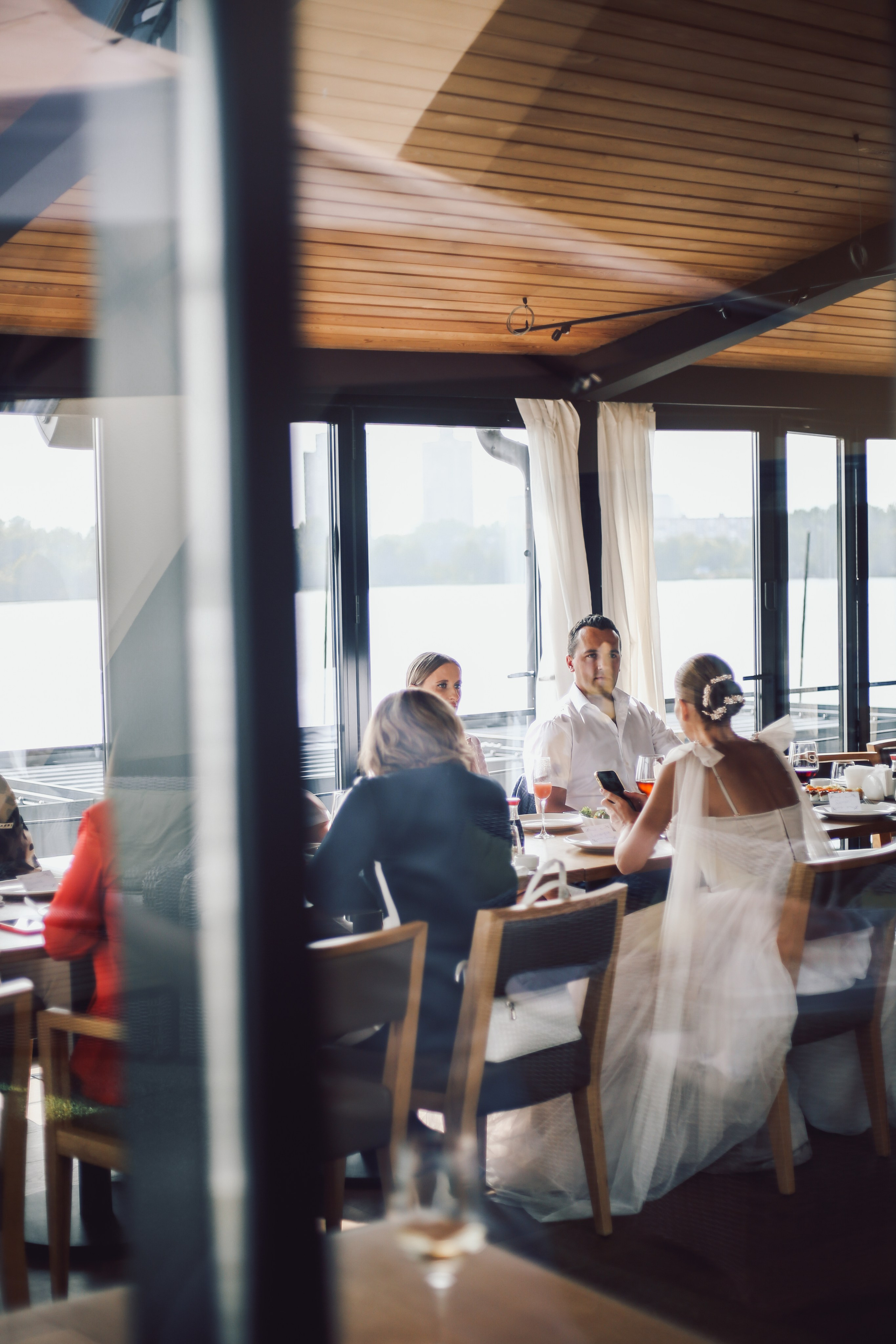 Свадьба, Ресторан «Vодный». Фотограф Анастасия Залевская