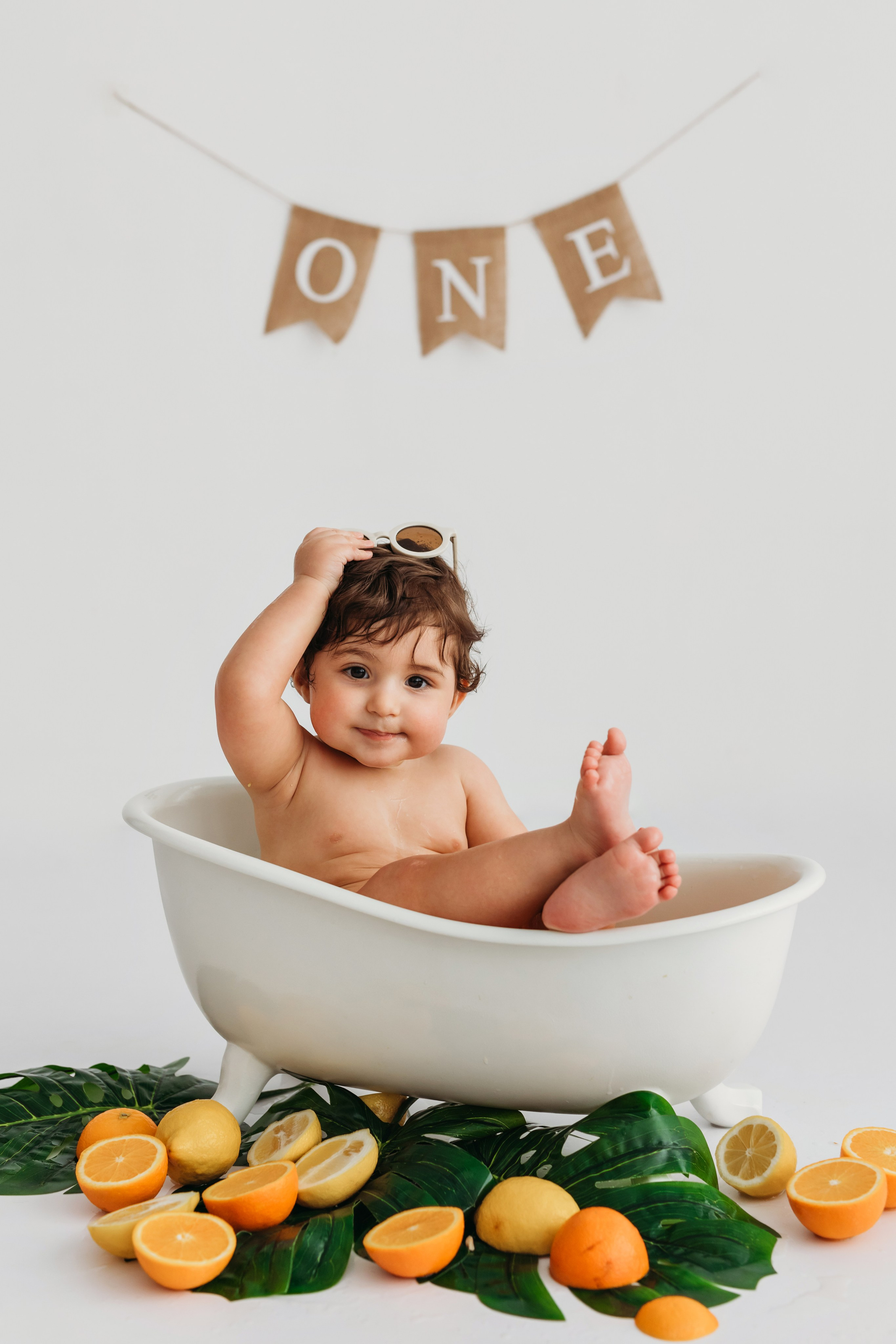 Ванночки годик. Профессиональная детская и семейная фотостудия в Краснодаре