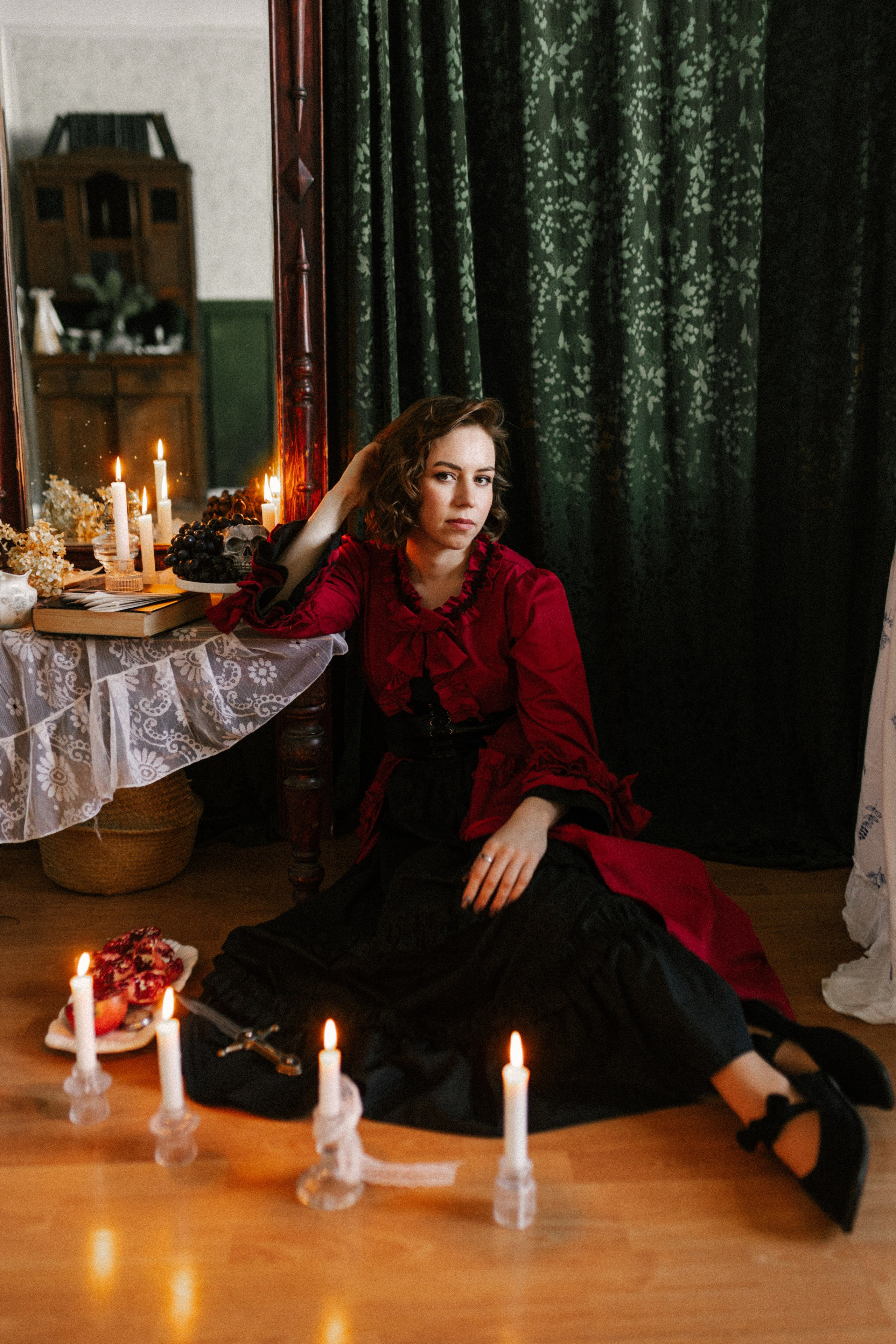 Красное-черное настроение. Свадебный и портретный фотограф — Мария Костина