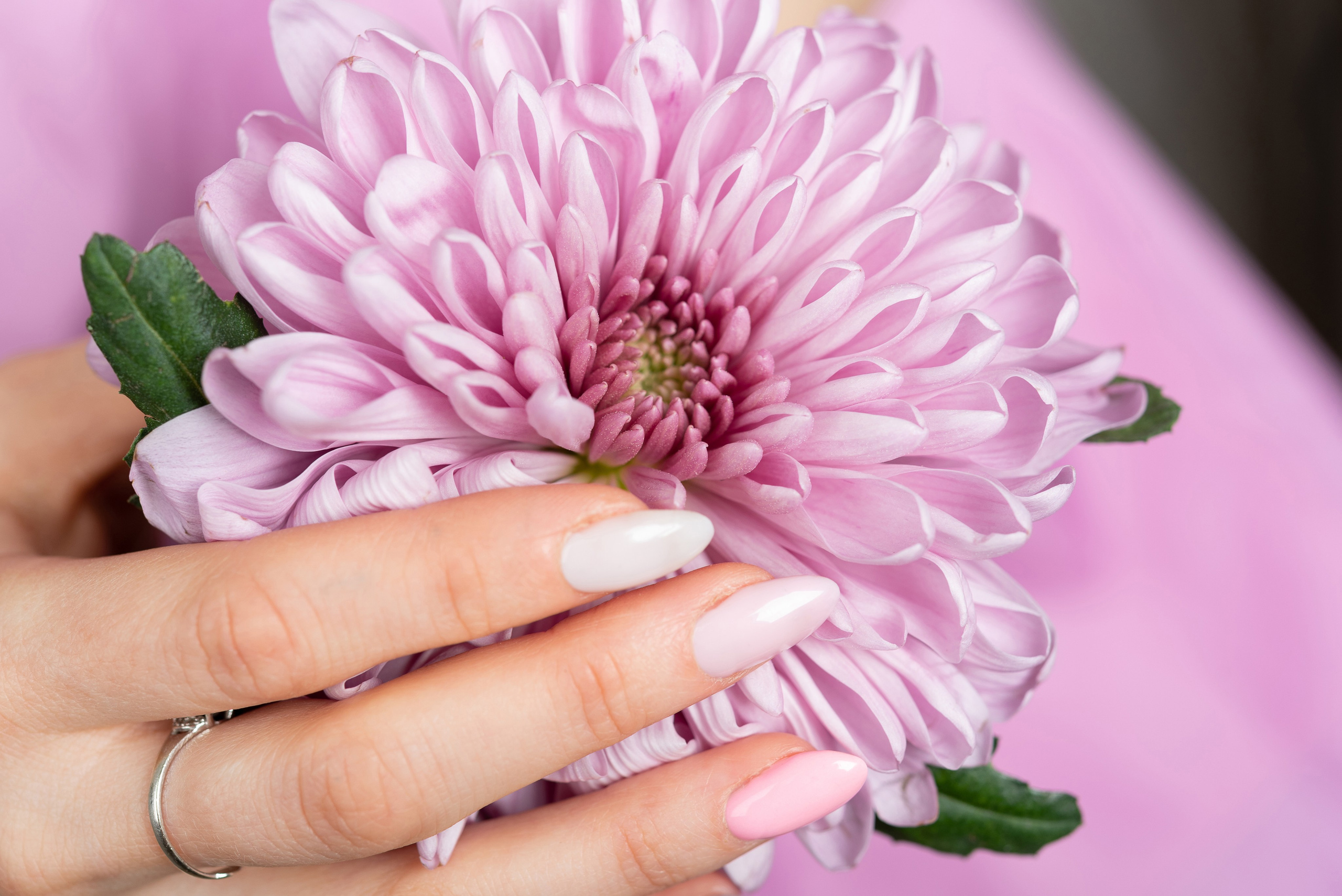 Съемка с цветами