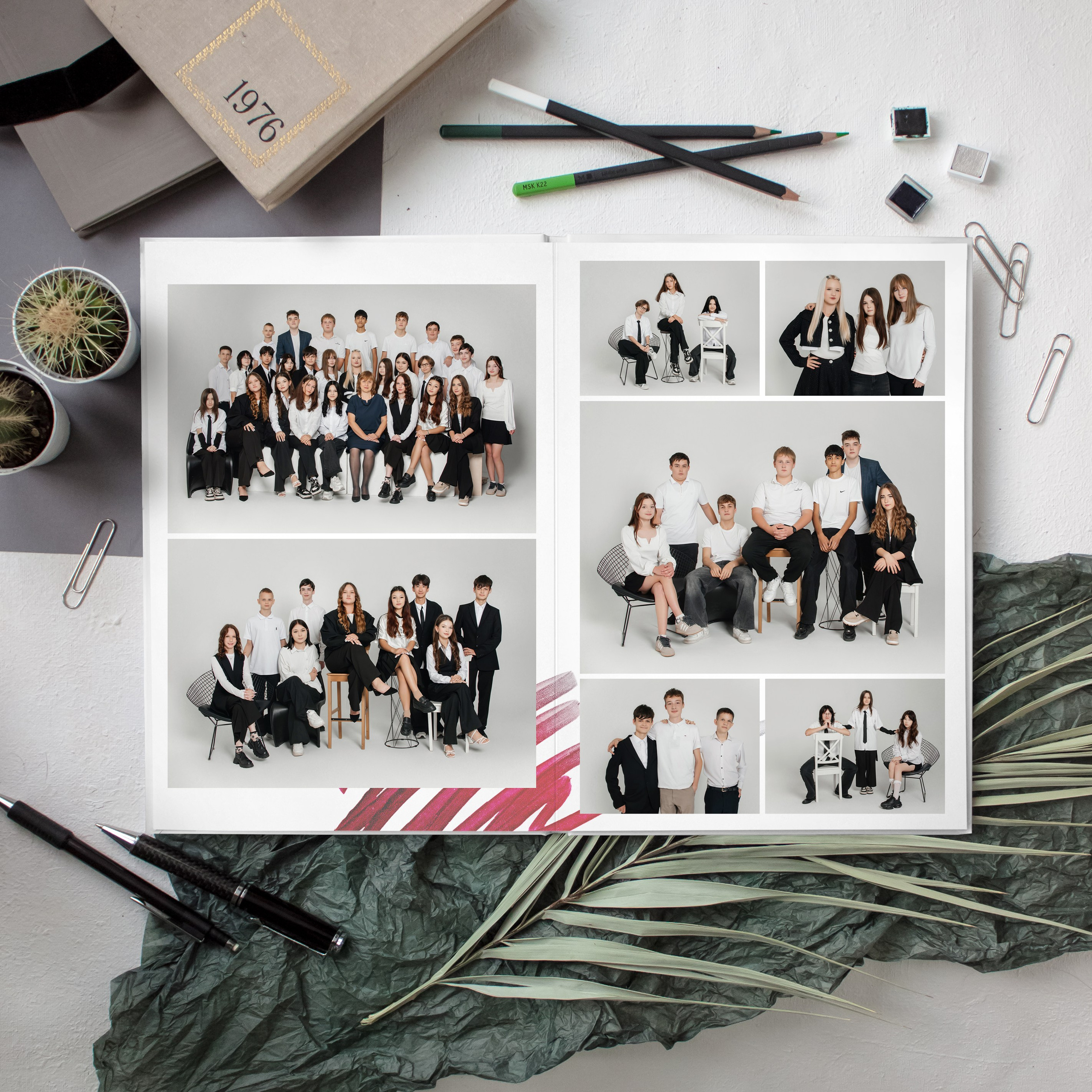 Глянец белый. Дизайнер fotokniga_ast