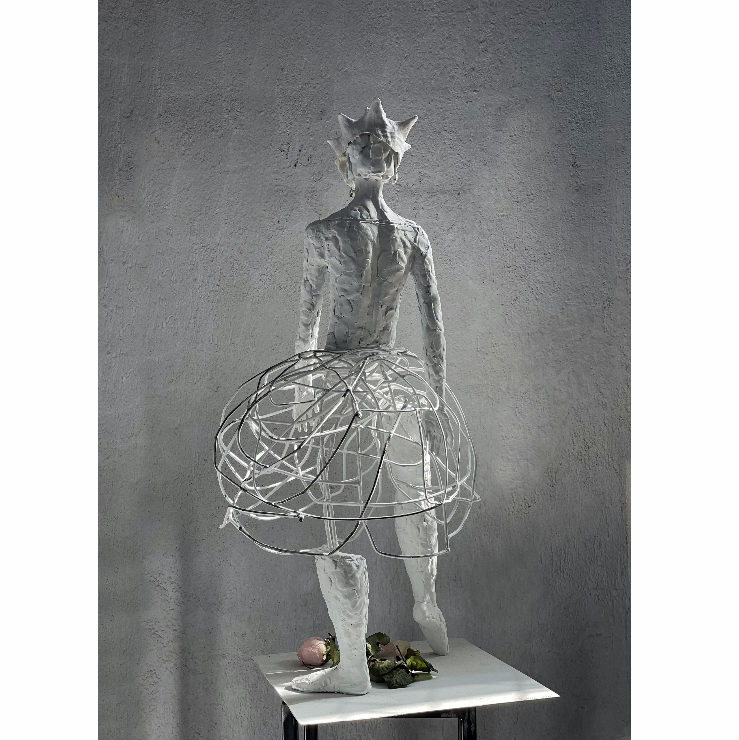 Белая балерина. Художник — скульптор Антонина Фатхуллина