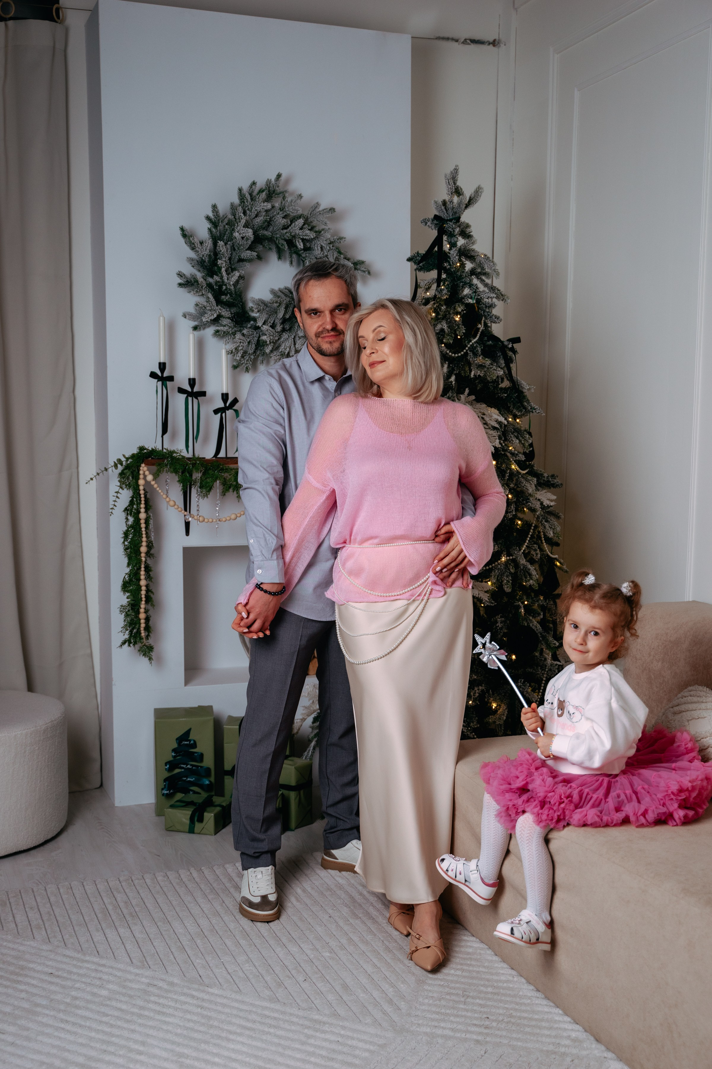 Новый год с семьёй. Фотограф в Казани Алсу Багабиева