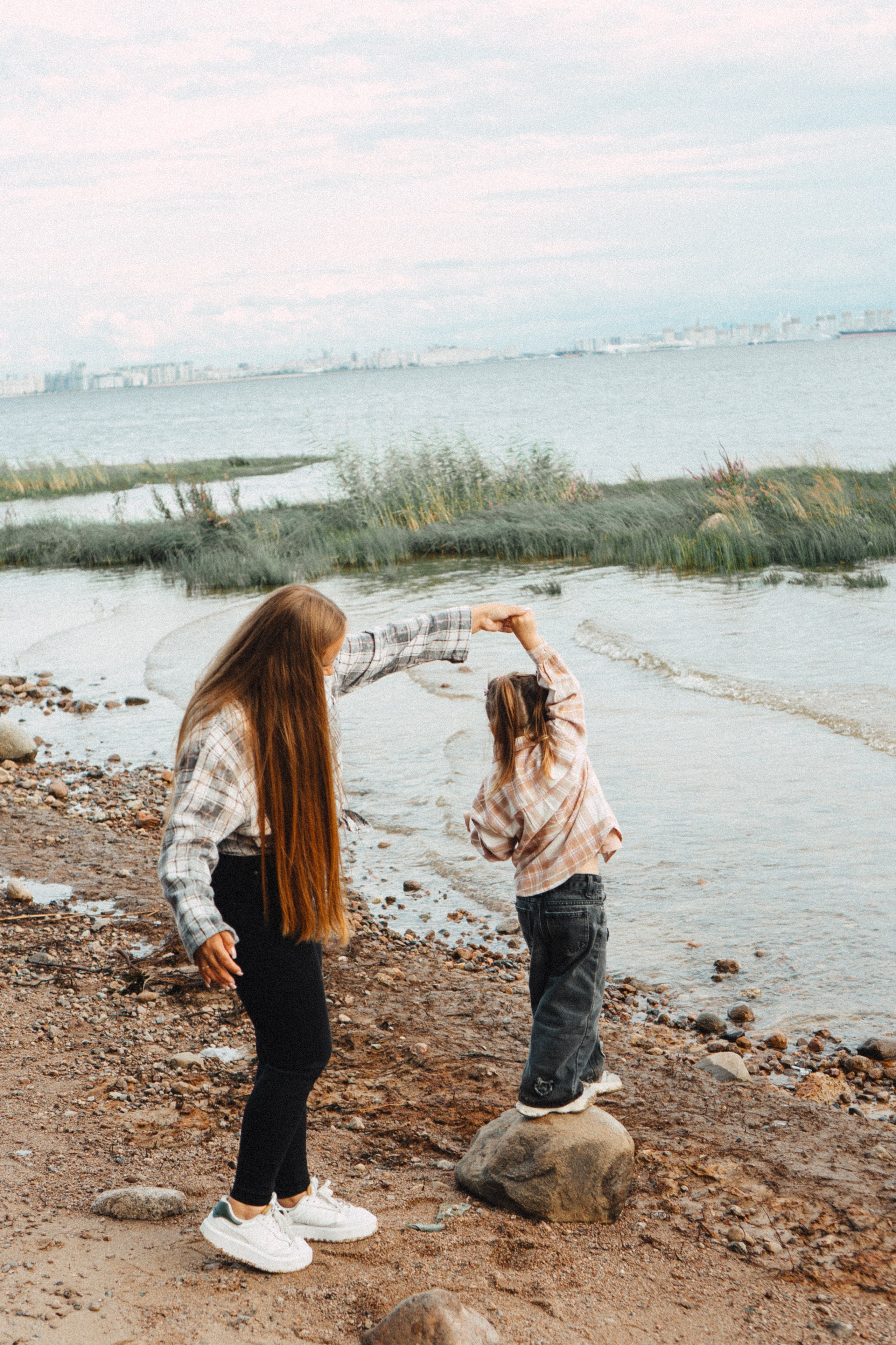 МАМА И ДОЧКА НА ФИНСКОМ ЗАЛИВЕ. Профессиональный фотограф, Санкт-Петербург — Виктория Богомолова