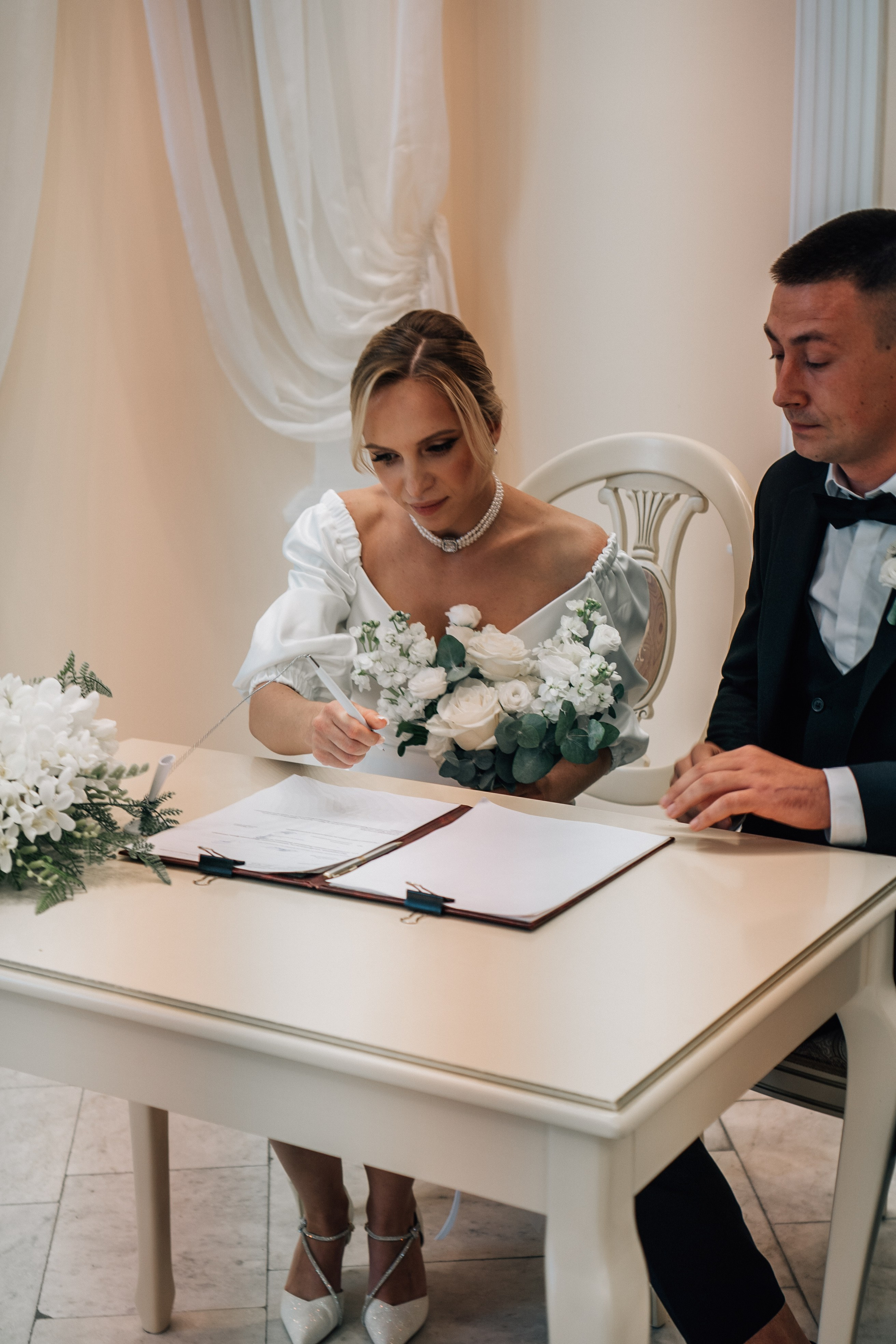 РЕПОРТАЖ В ЗАГСЕ. Профессиональный фотограф, Санкт-Петербург — Виктория Богомолова