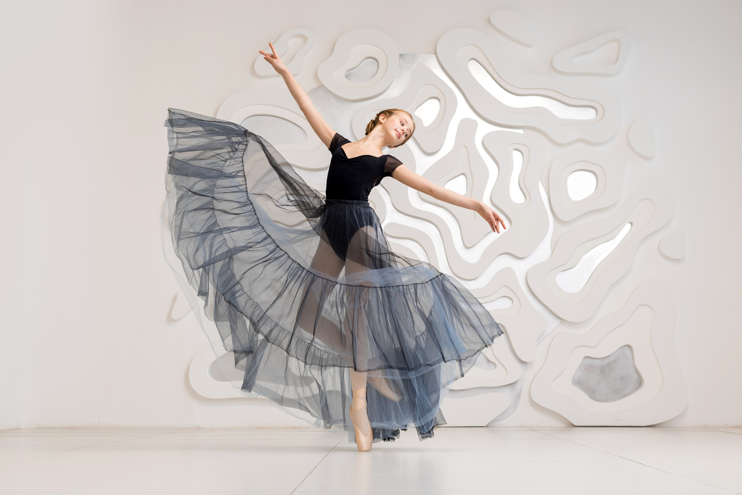 Воздушная юбка прозрачная напрокат Marine. Балетный фотограф Алина Ханько — Душа Балета
