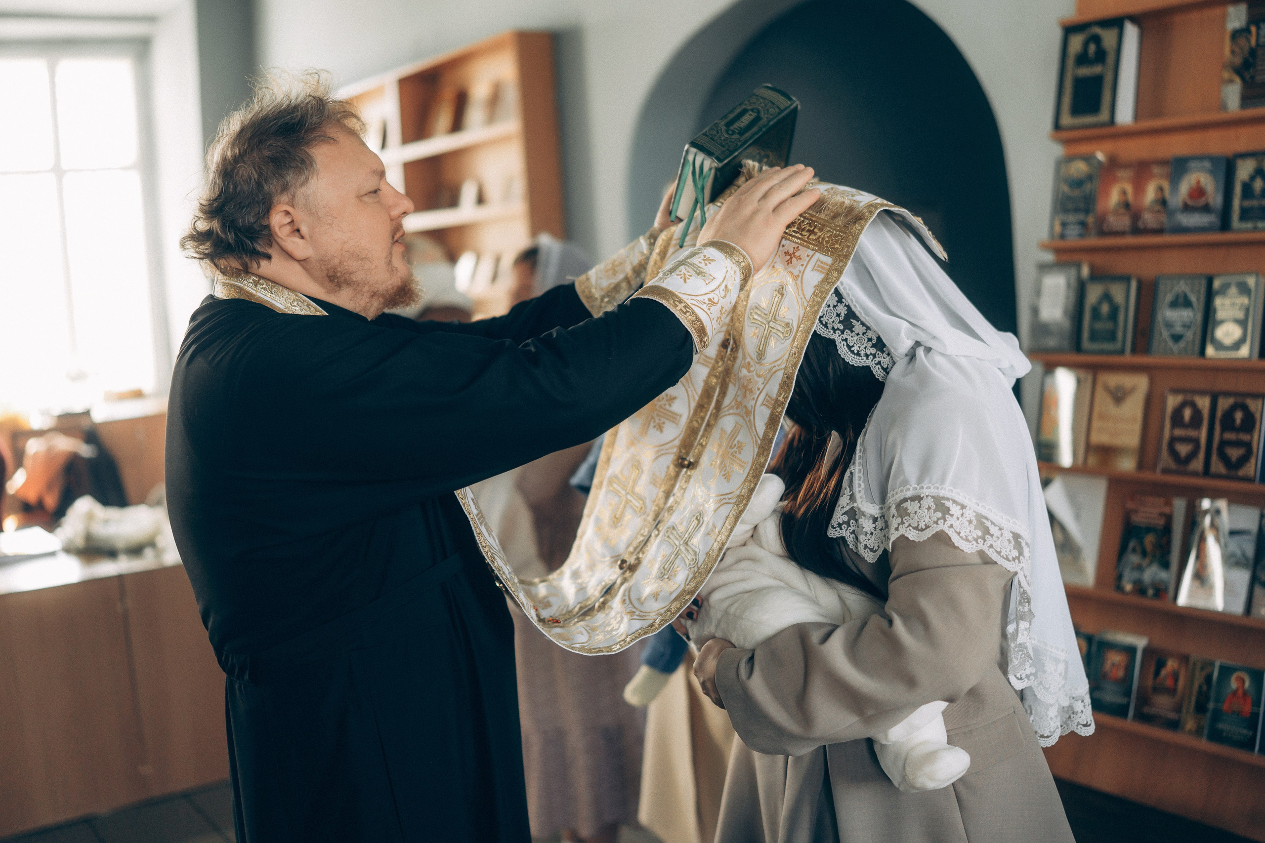 Крещения в Храме Рождества Христова. Свадебный и репортажный фотограф в Воронеже Роман Янко