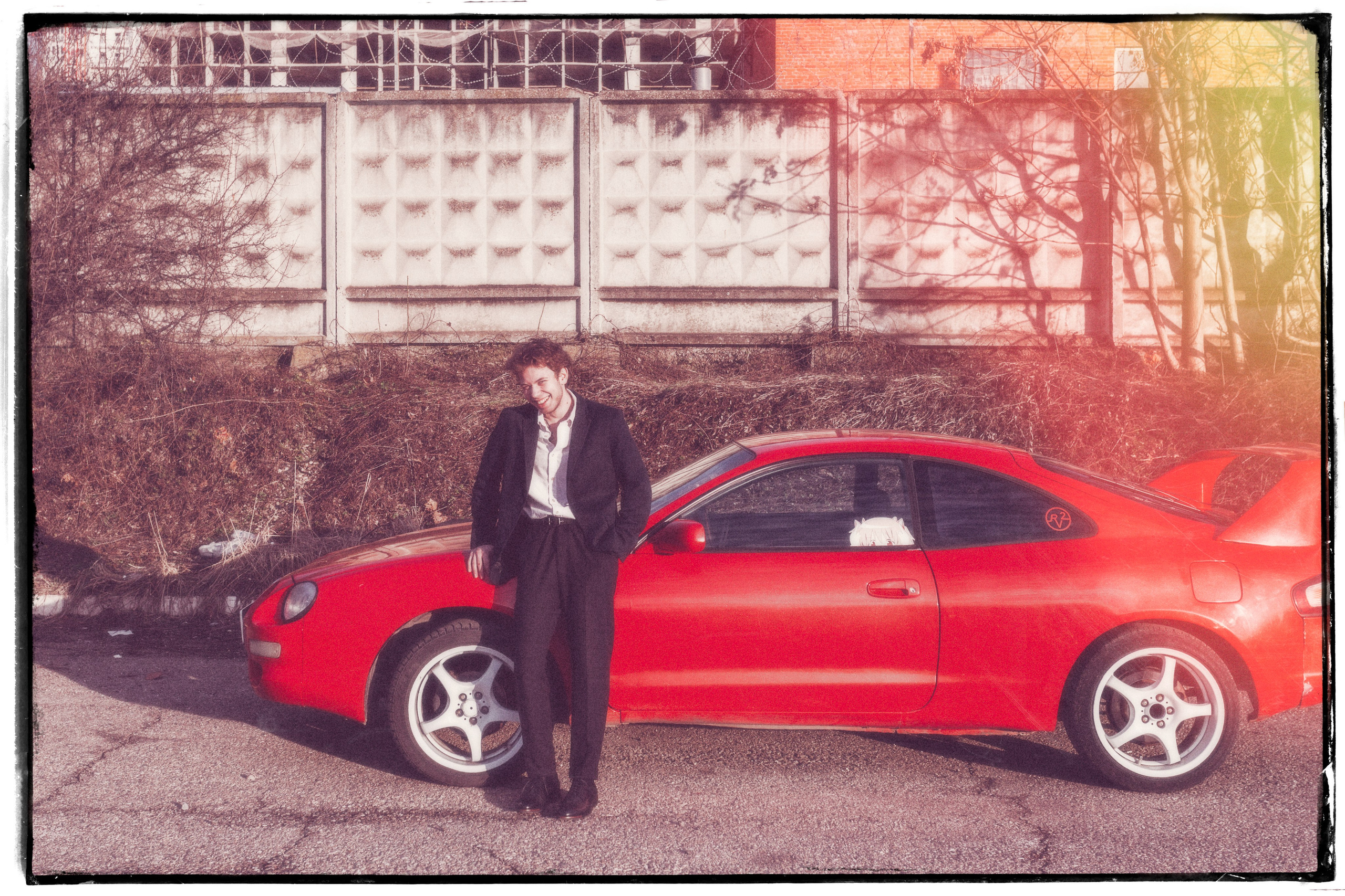 Имиджевая съемка с машиной. Фотограф Денис Денисов