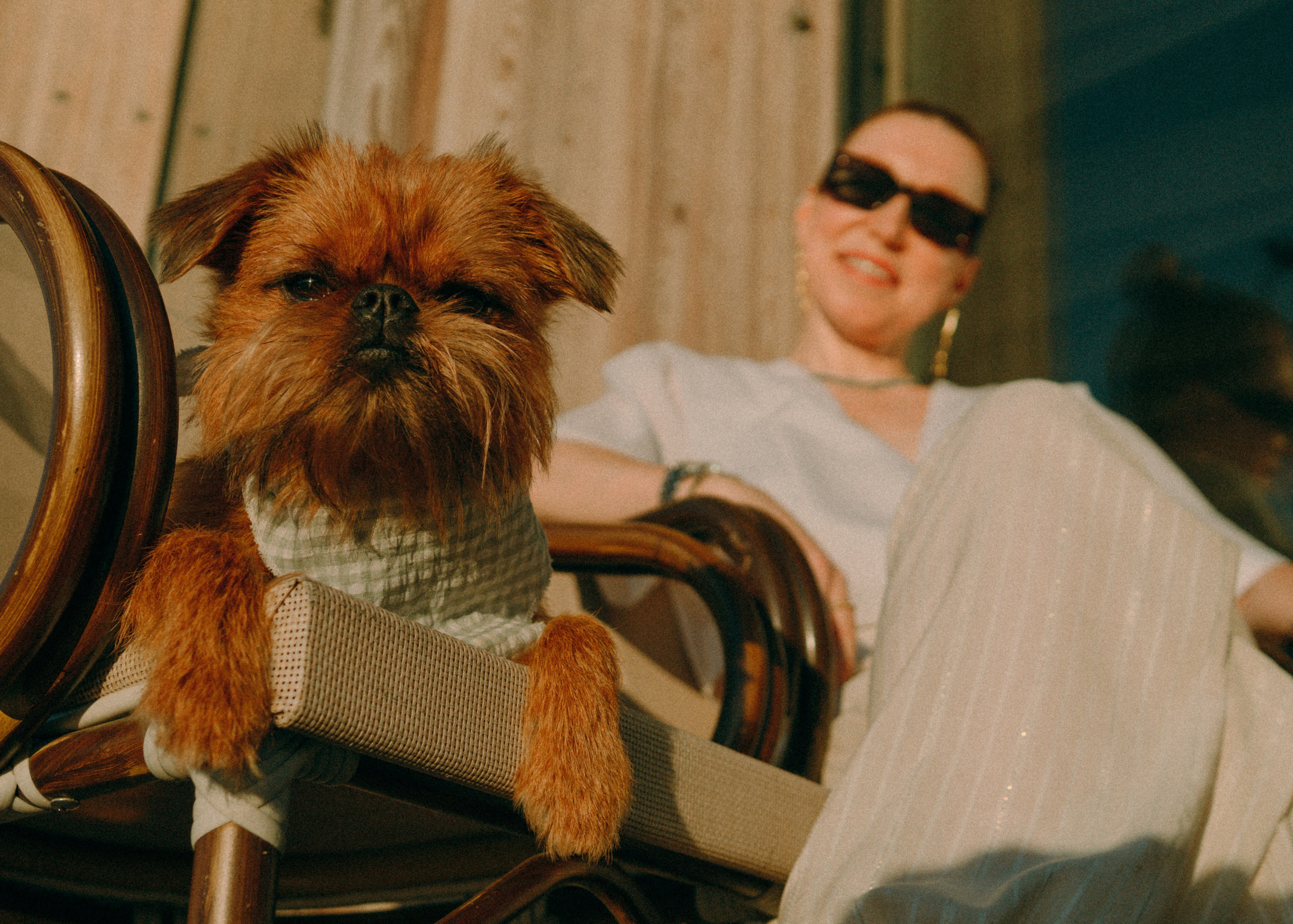 Лена и Альфи. Фотограф-анималист Ксения Воробьева, Москва