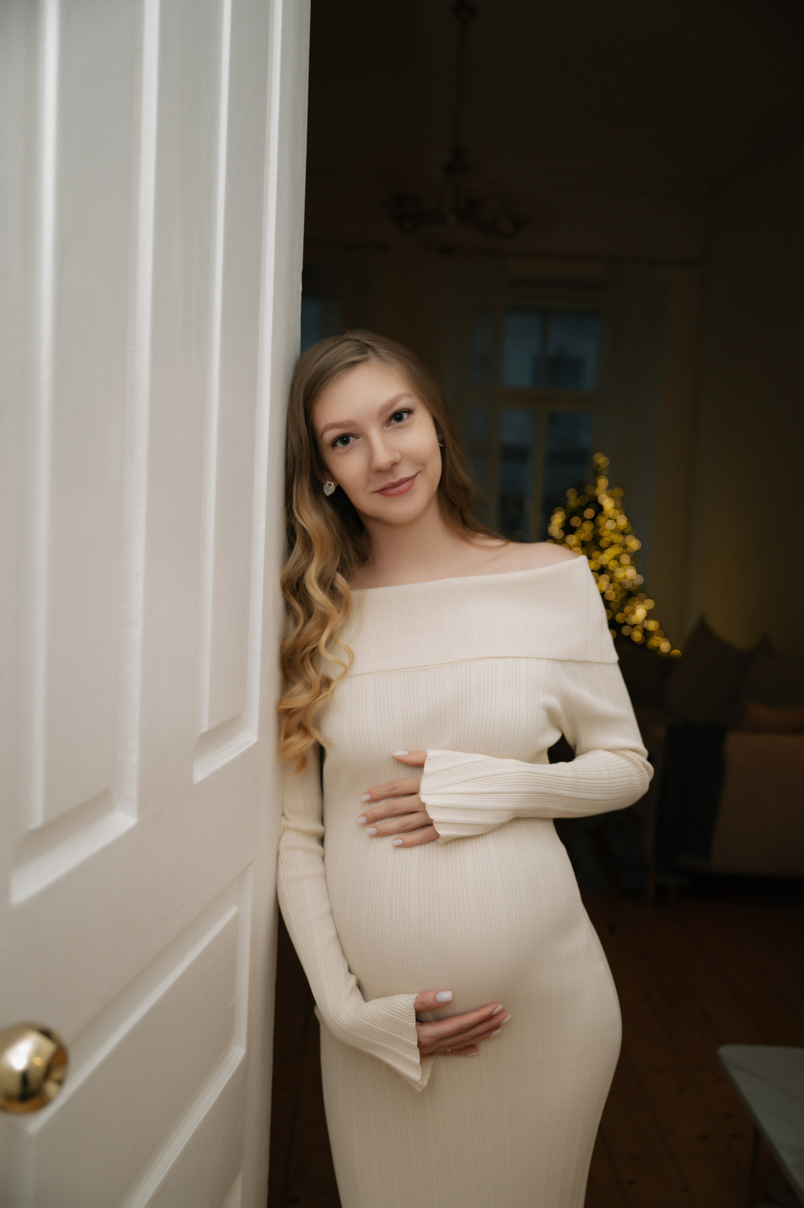 Ожидание чуда Юля Влад Новый год. Фотограф Алёна Мил