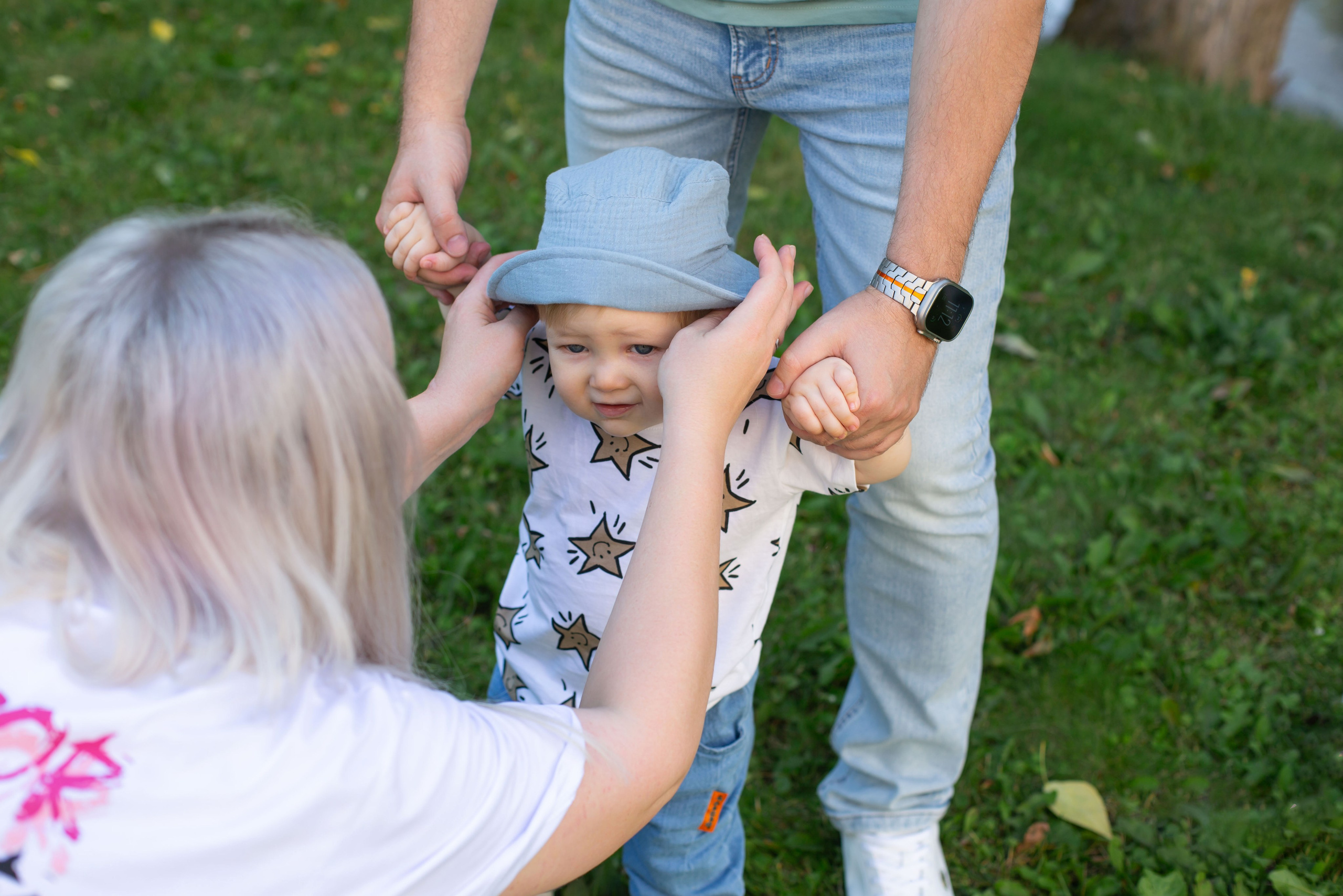 Семейная фотосессия Святослава в парке. Семейный и детский фотограф Анна Петракова