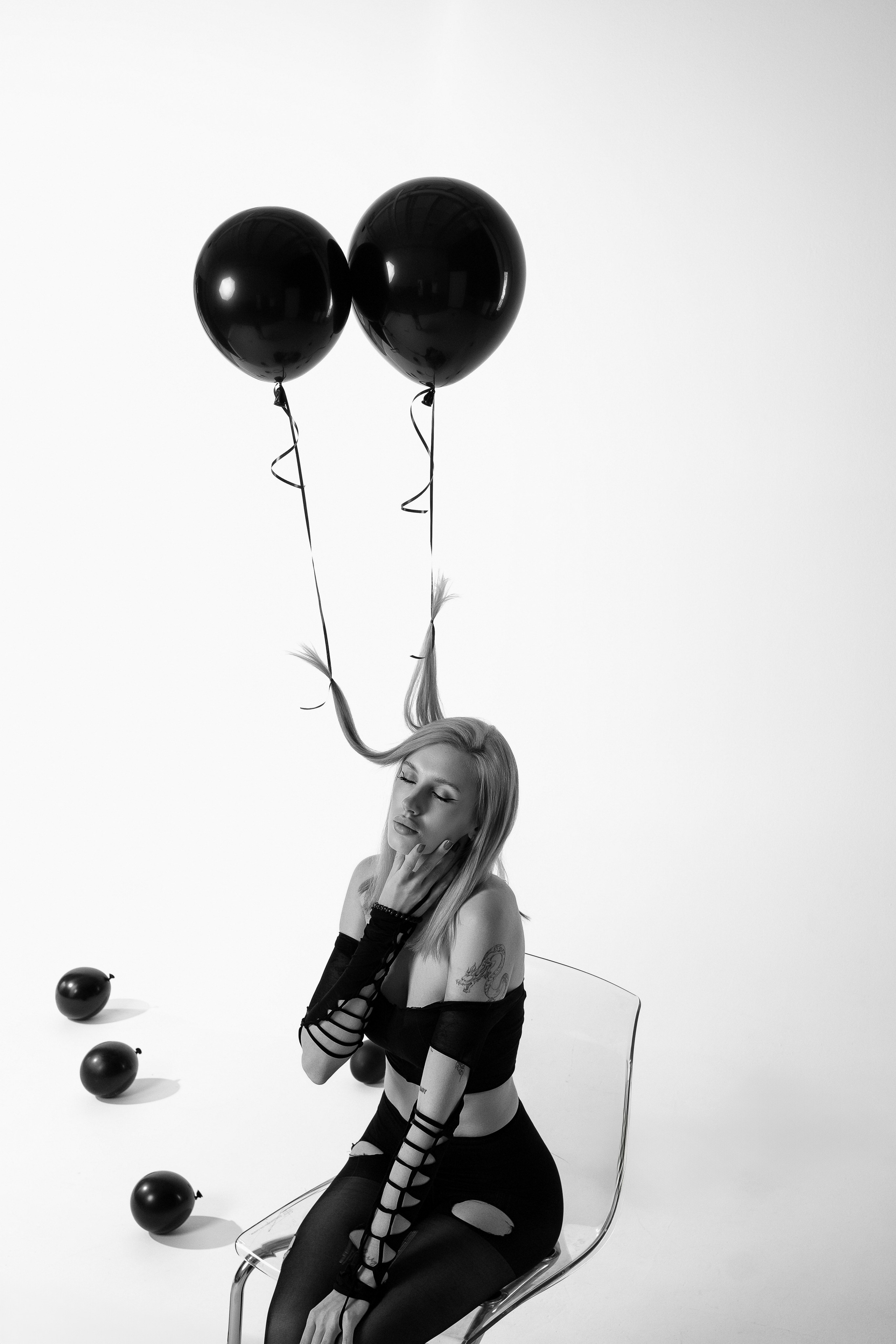 Фотосессия с шарами. Женский фотограф в Новосибирске Вячеслав Семакин