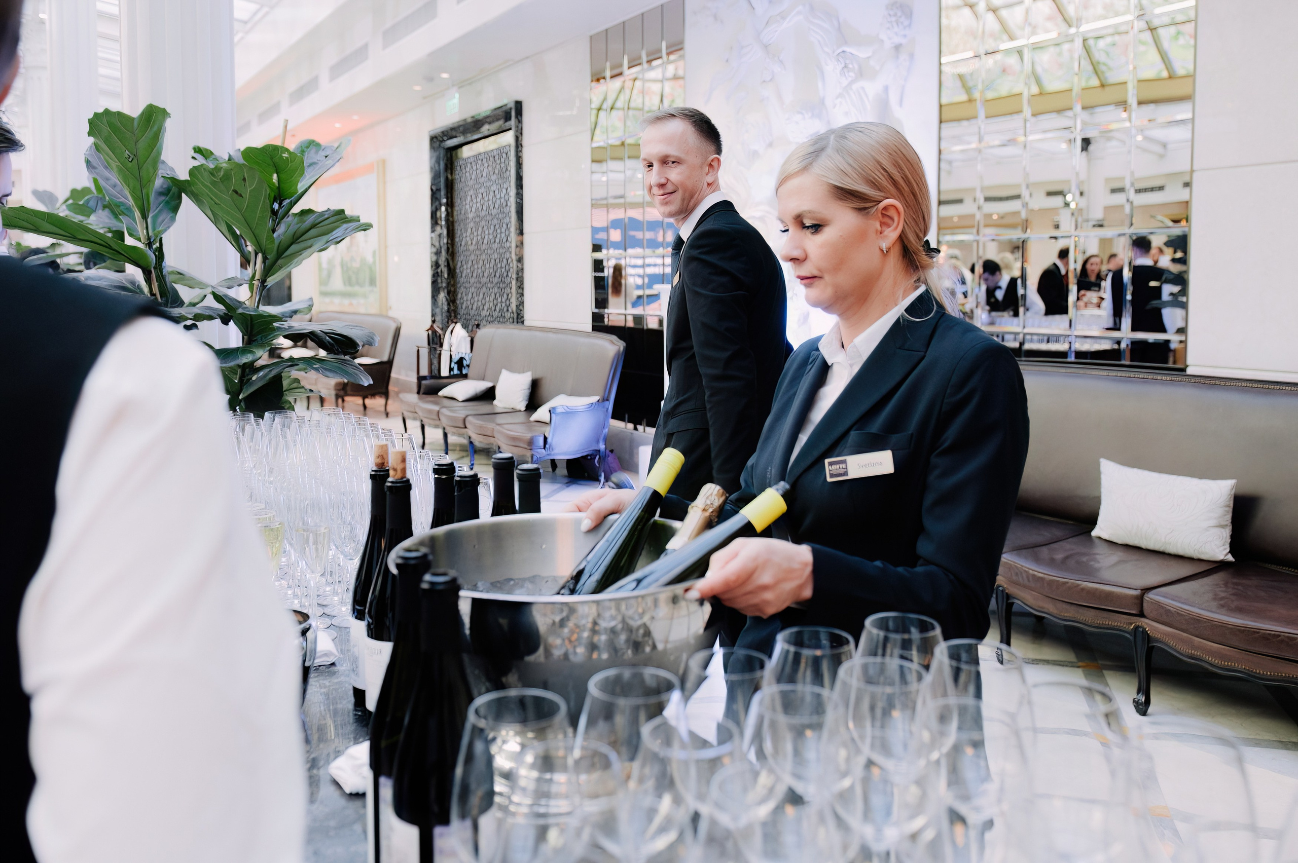 Ужин от правительства Москвы в Lotte отель. Коммерческий фотограф в Санкт-Петербурге Анна Кобзарь