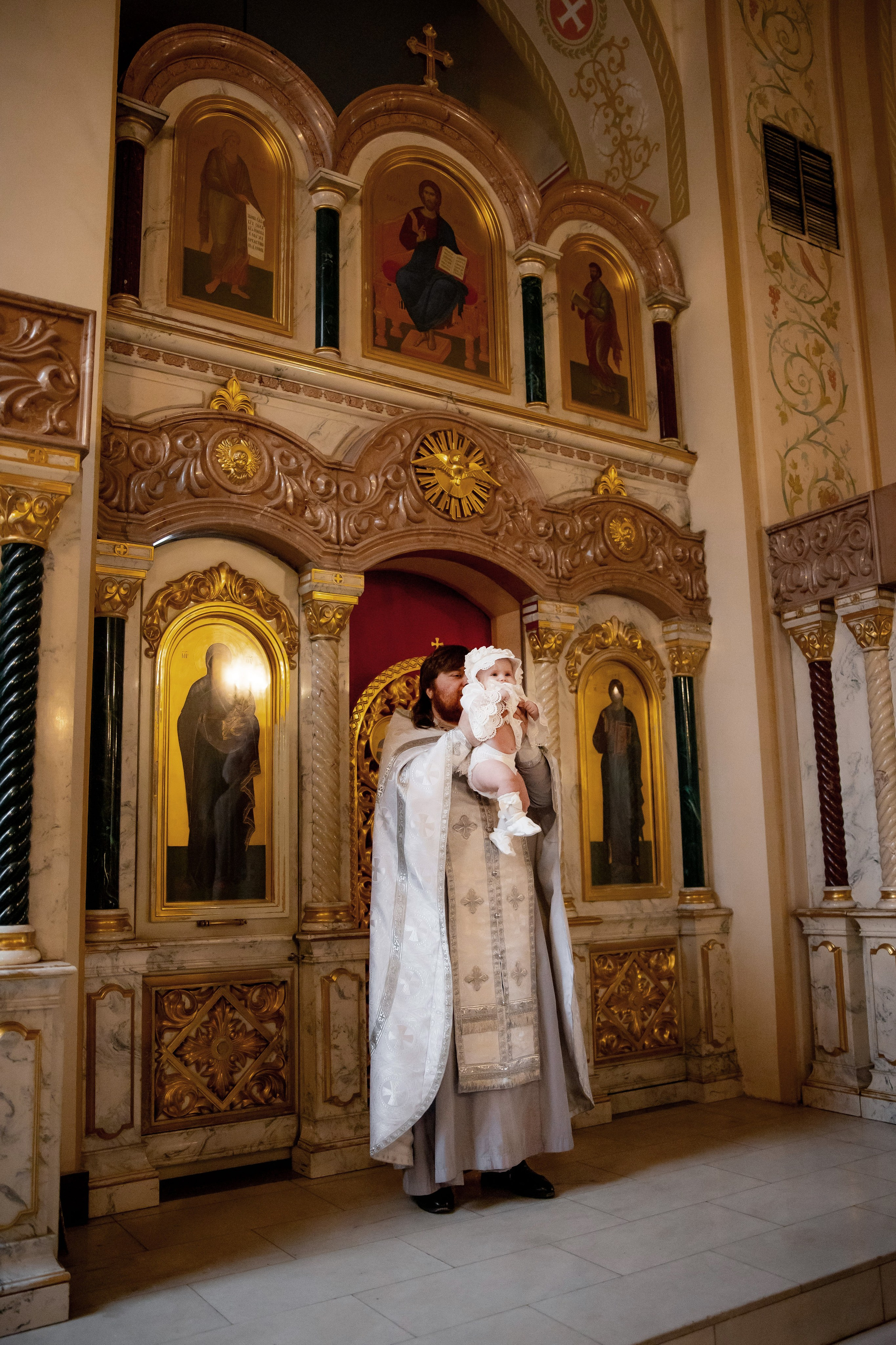 Таинство Крещения. Семейный фотограф в Москве