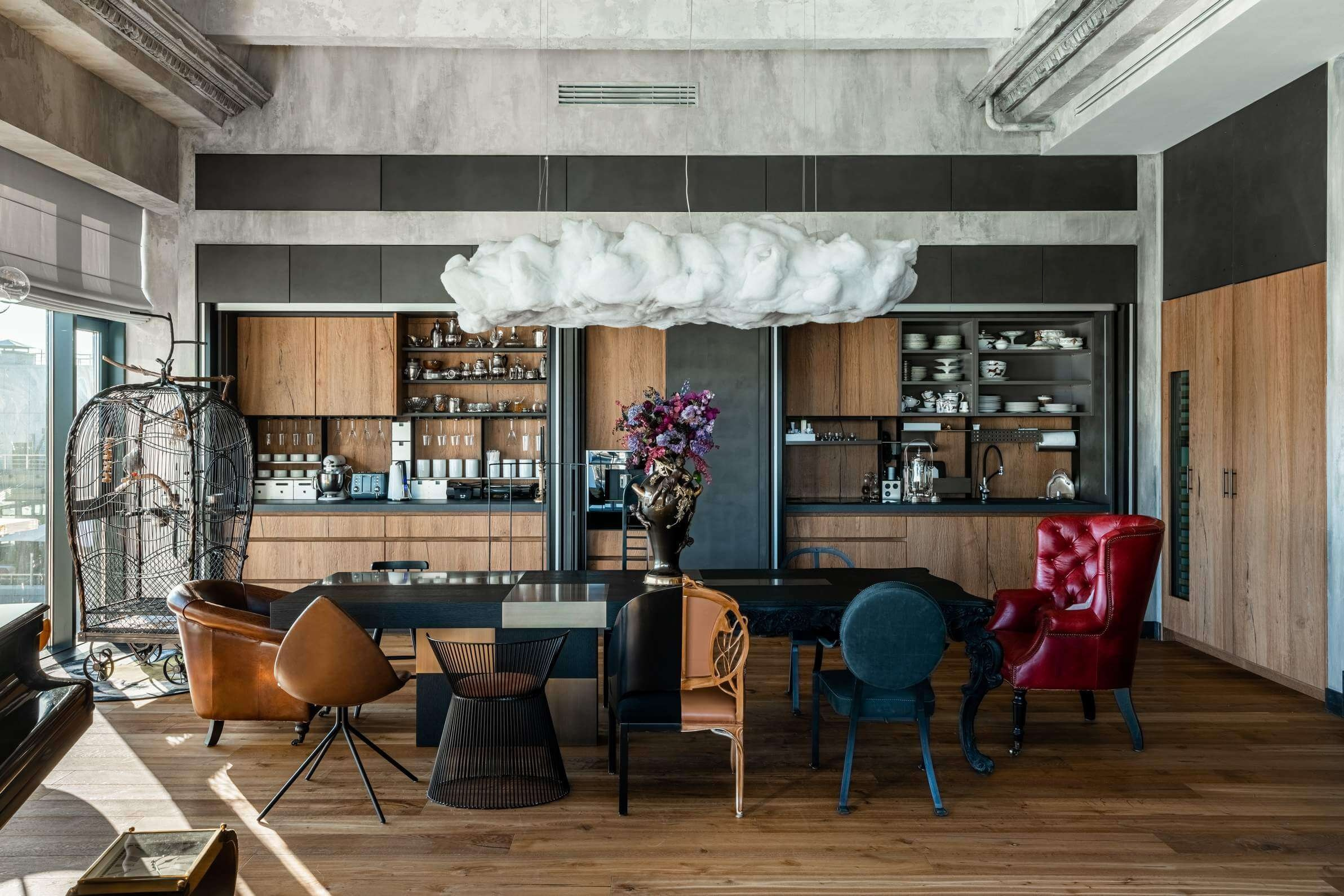 Квартира: дизайн Алена Мещерякова, съемка для Трио-интерьер. Фотограф Василий Буланов