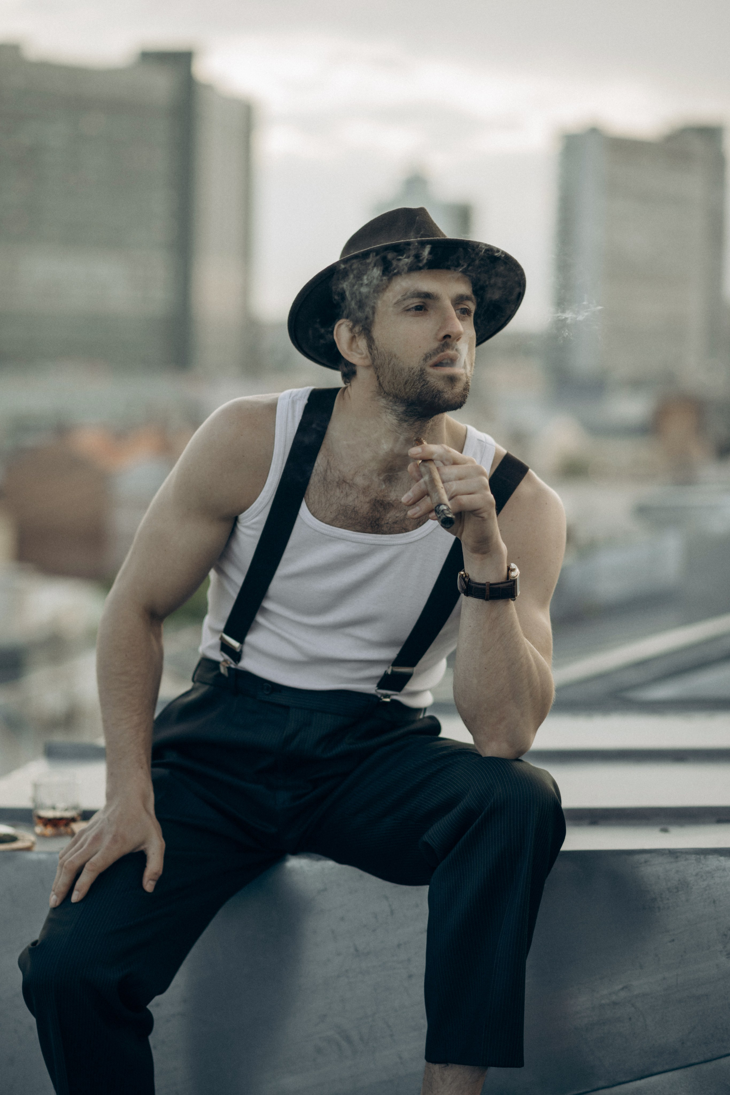 Фотосессия на крыше в Москва Сити