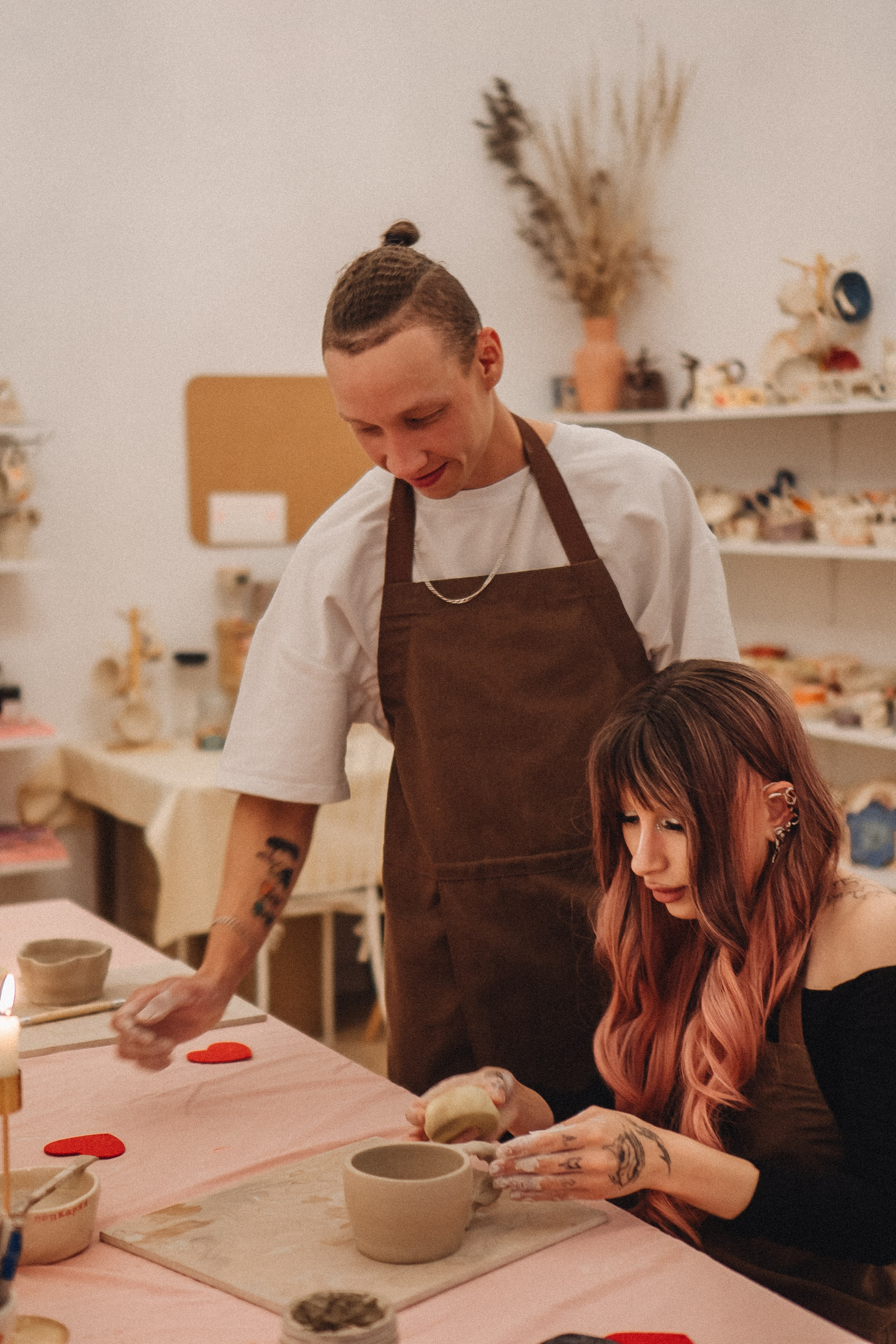 СВИДАНИЕ В ГОНЧАРНОЙ МАСТЕРСКОЙ. Профессиональный фотограф, Санкт-Петербург — Виктория Богомолова