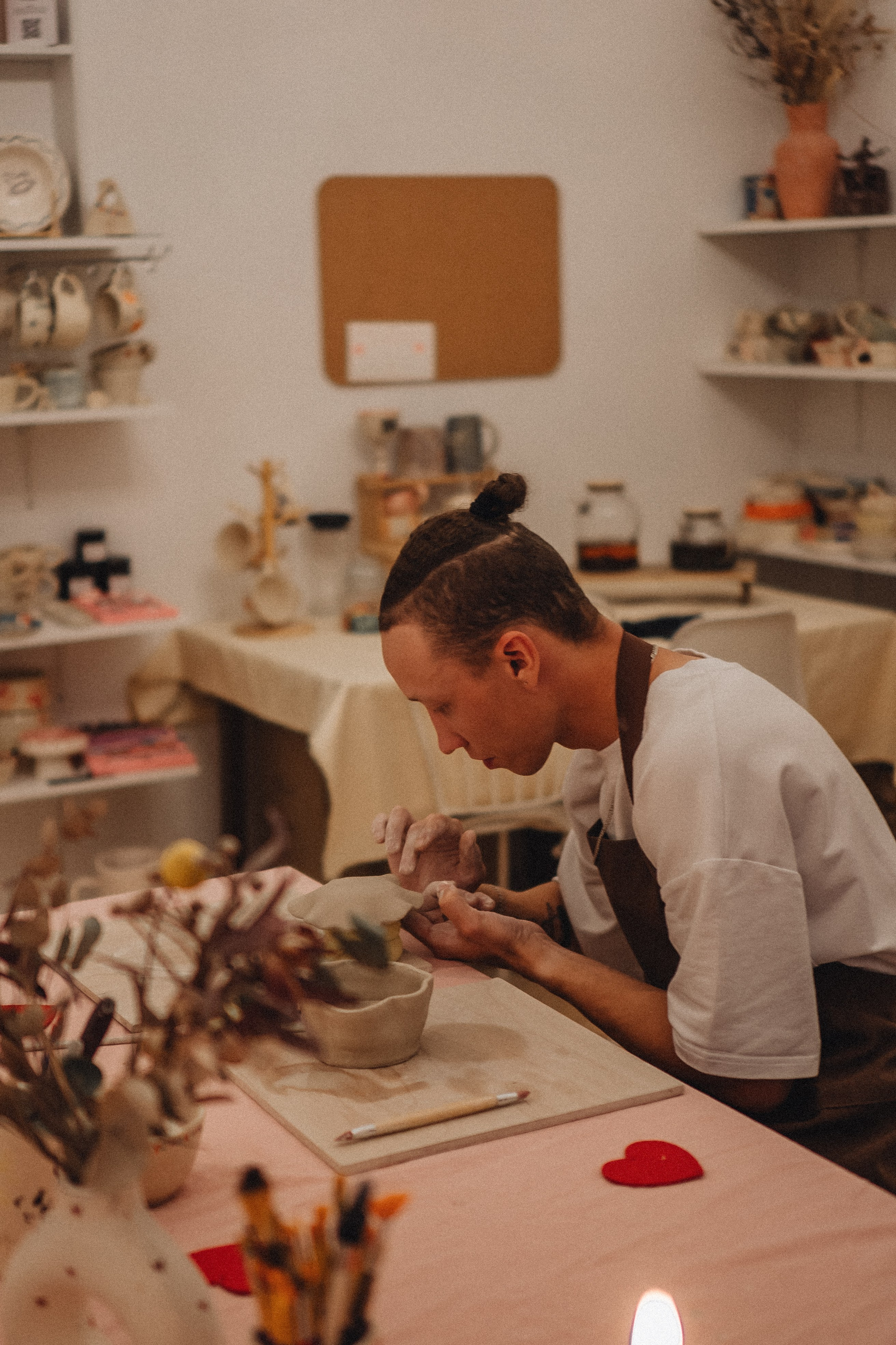 СВИДАНИЕ В ГОНЧАРНОЙ МАСТЕРСКОЙ. Профессиональный фотограф, Санкт-Петербург — Виктория Богомолова