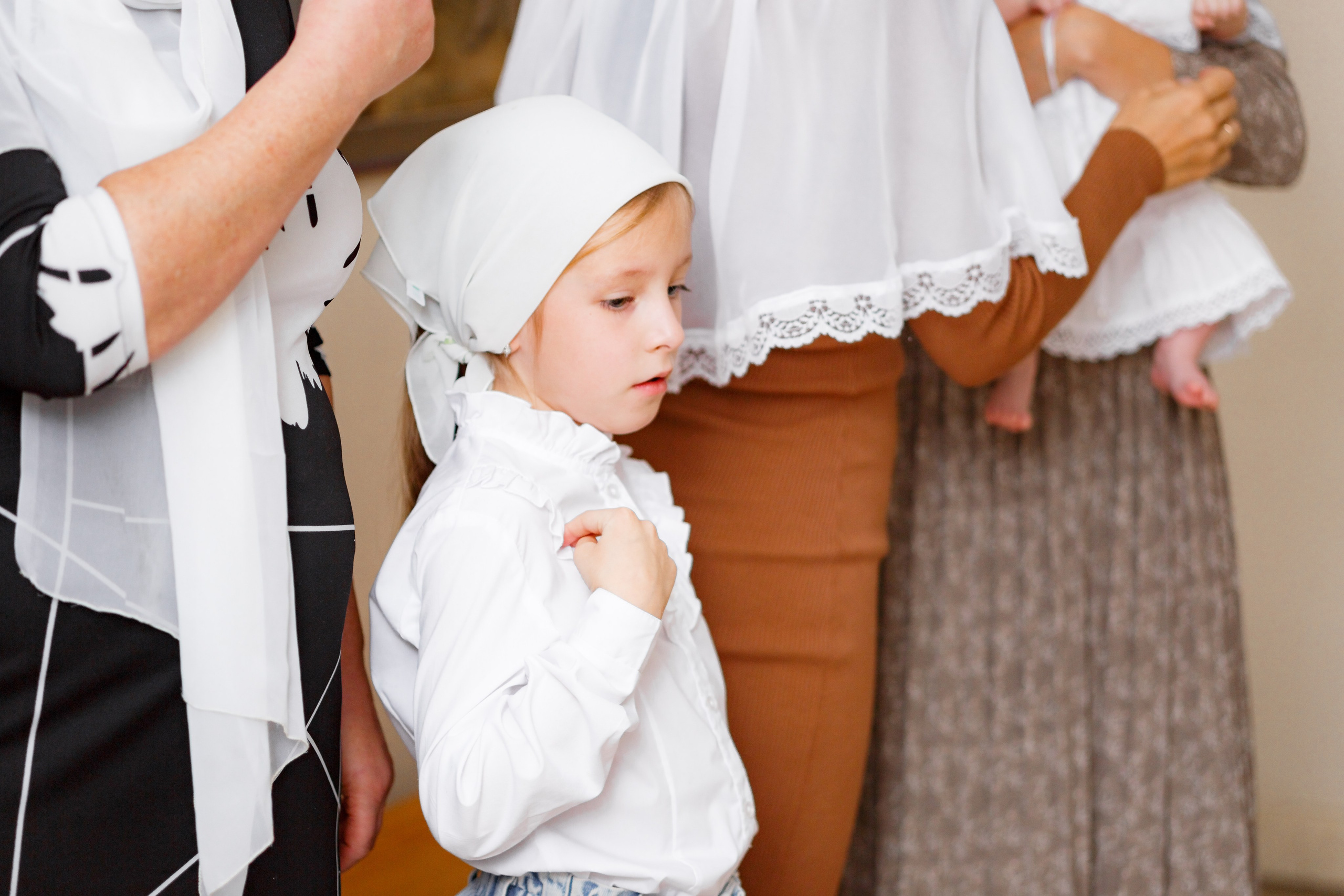 Крещение в храме города Верхняя Пышма. Семейный фотограф в Екатеринбурге