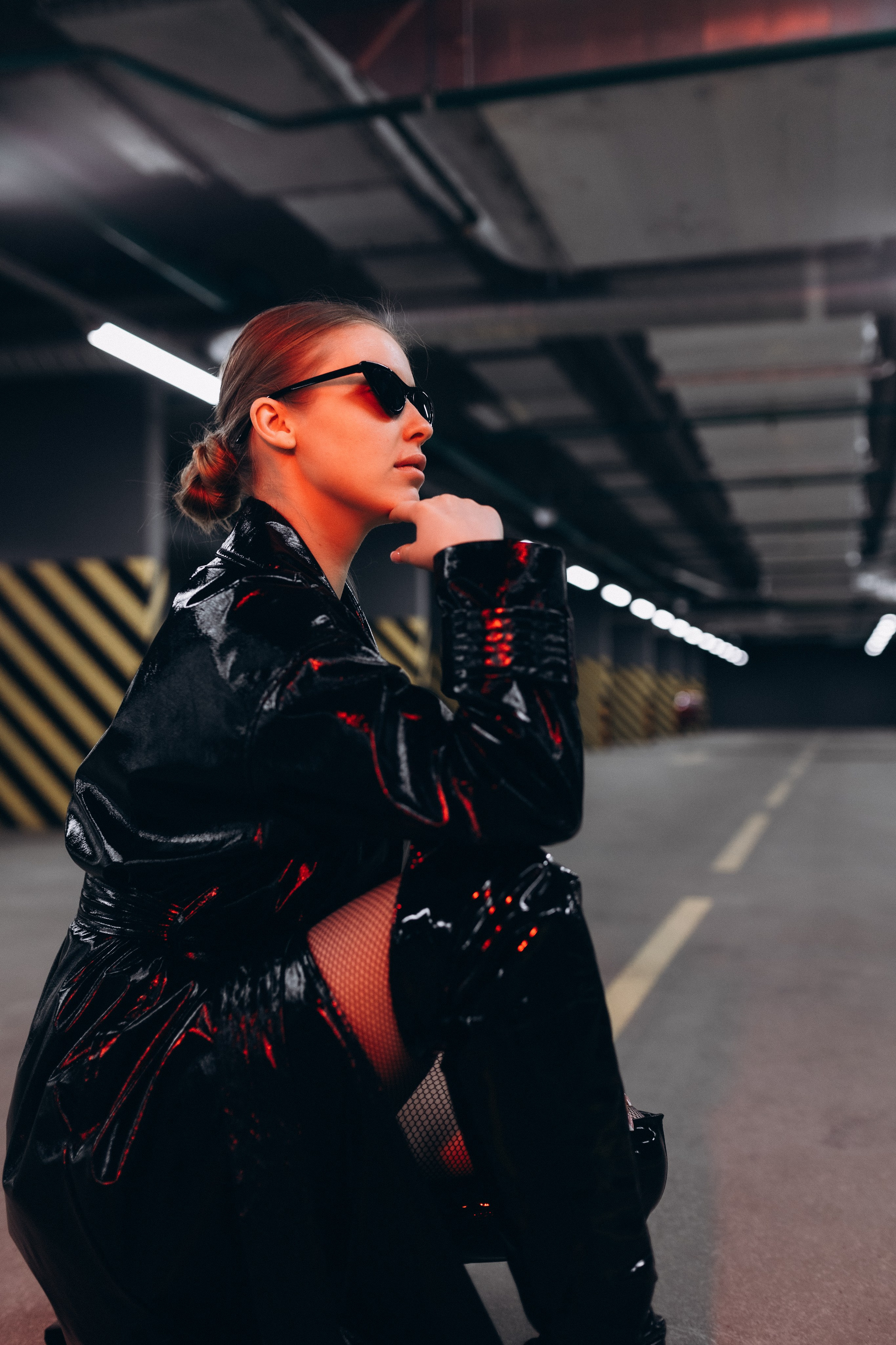 Наташа и парковка. Фотограф Артем Бросов в Санкт-Петербурге и Дубае