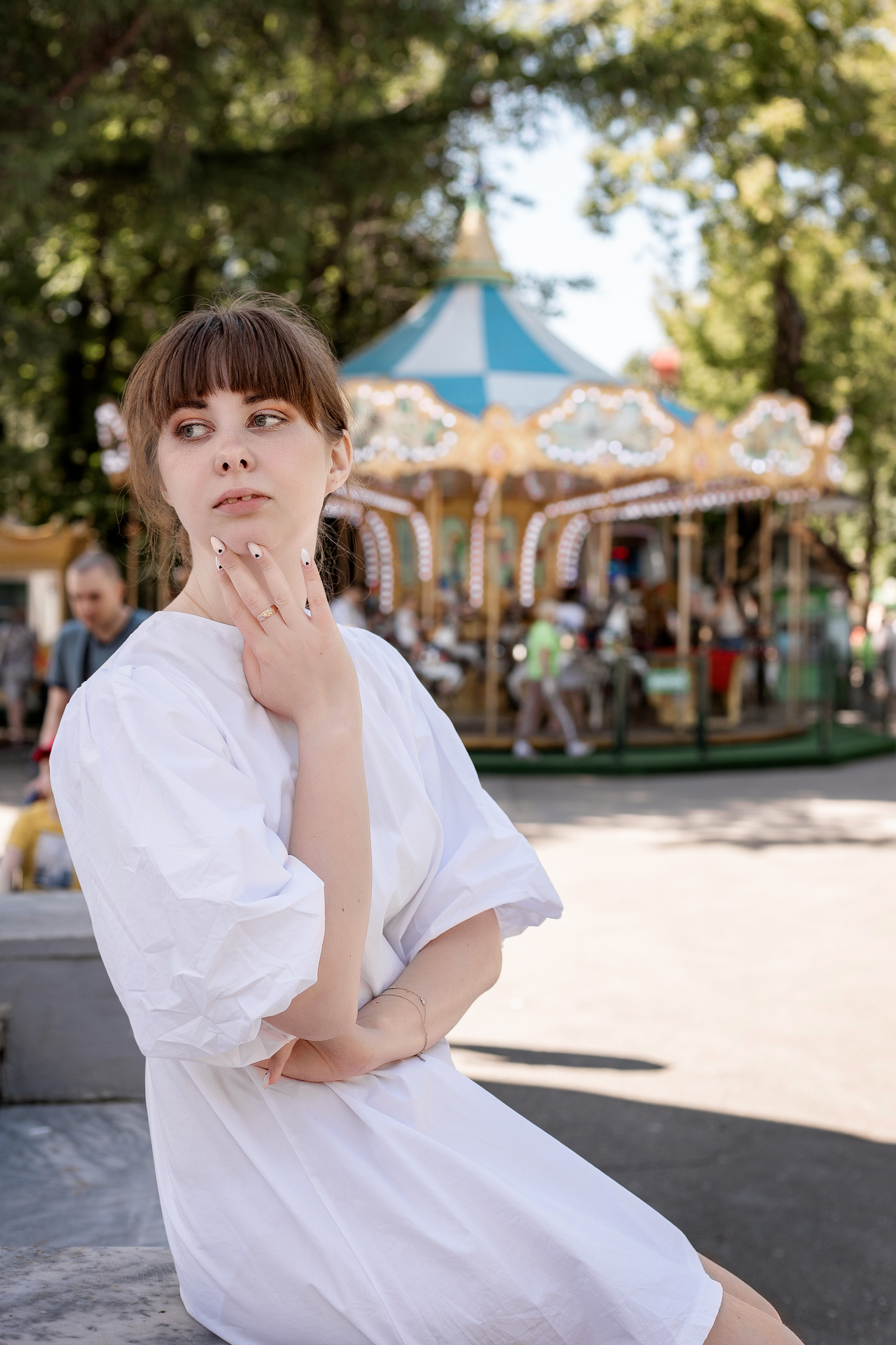 Парк Горького. Июнь 2022. Анна. Фотограф Пермь. Свадьбы. Семья и дети, школа, д. сад. Фотокниги