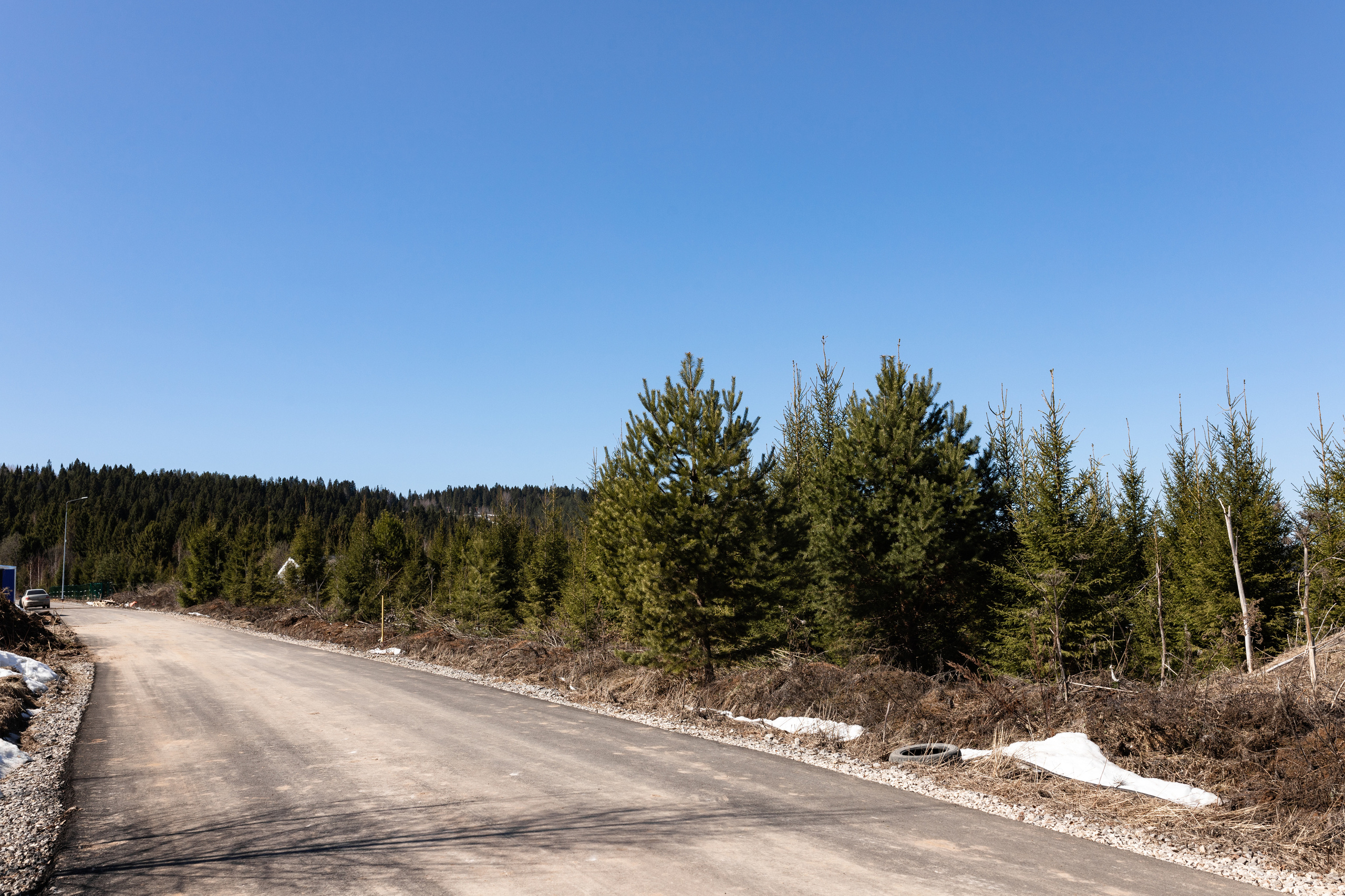 Коттеджный посёлок «Золотая рыбка». Съёмка строящейся недвижимости. Апрель 2022. Фотограф Пермь. Свадьбы. Семья и дети, школа, д. сад. Фотокниги