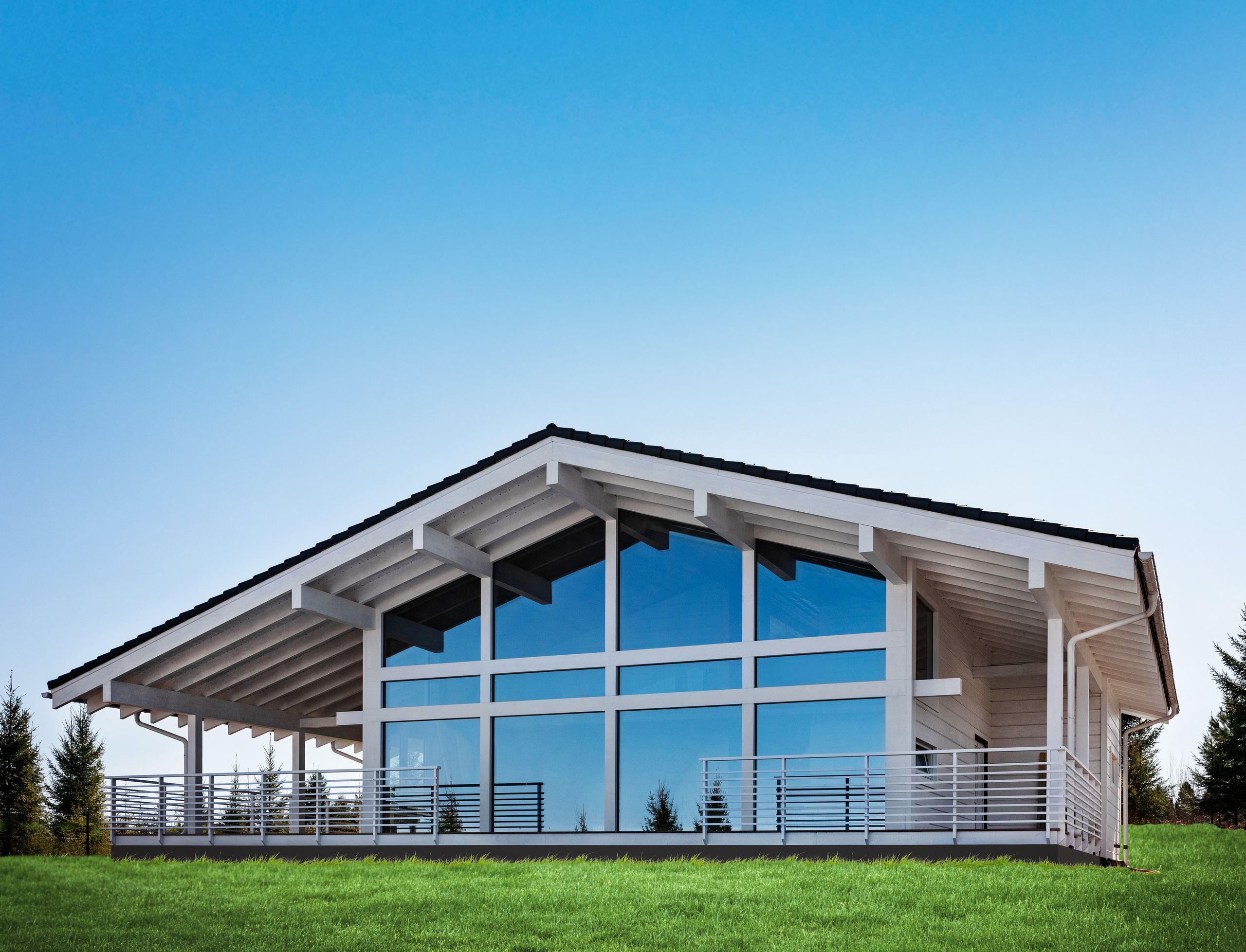 съёмка загородной недвижимости Пермь