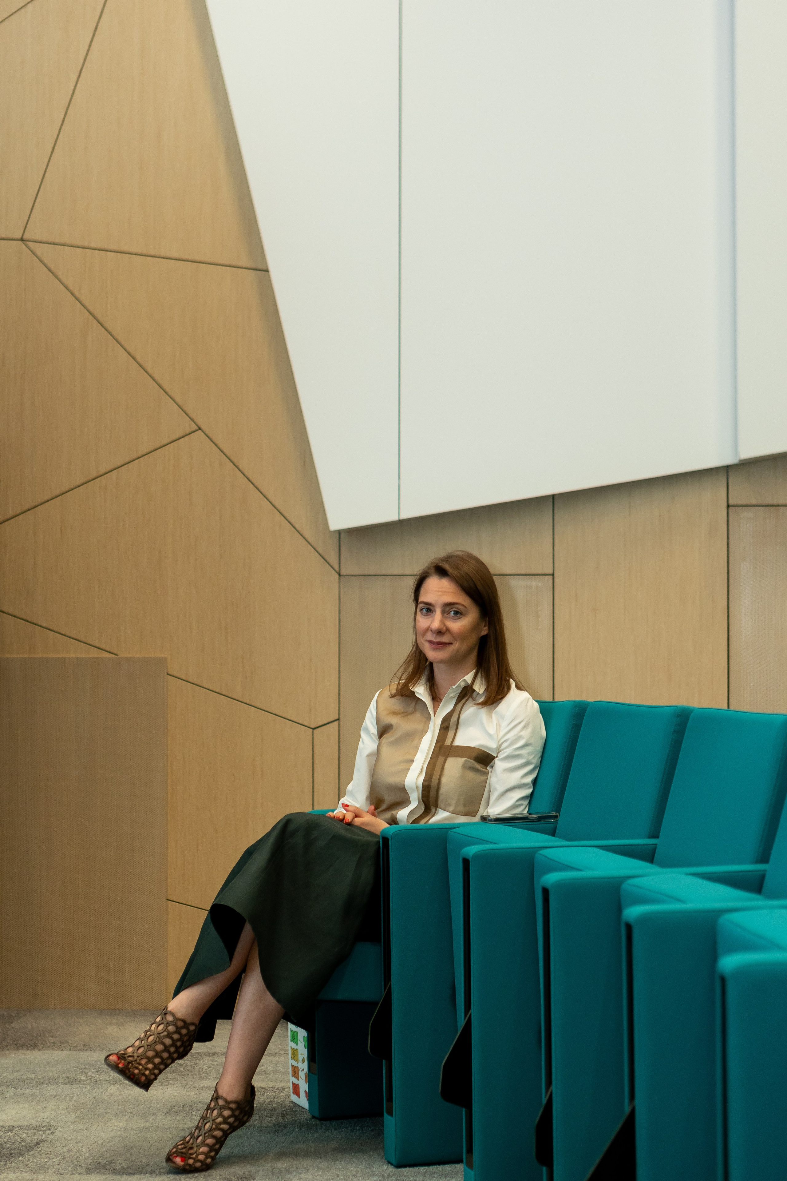 Гостевой визит в «зеленый» офис Сибур. Портретный творческий фотограф в Москве Надя Дудник