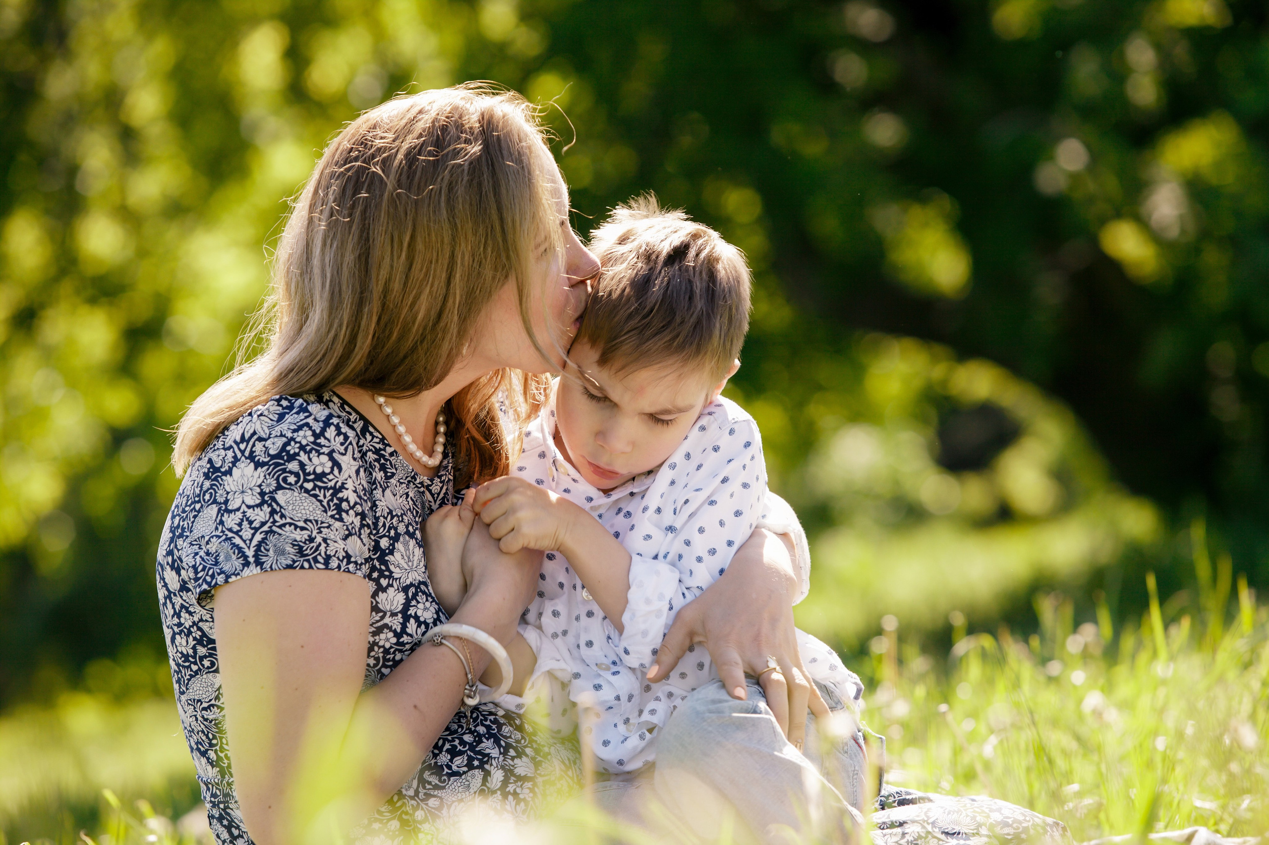 Семейная съемка в парке. Фотографы в Москве Светлана Устинова и Сергей Грачев