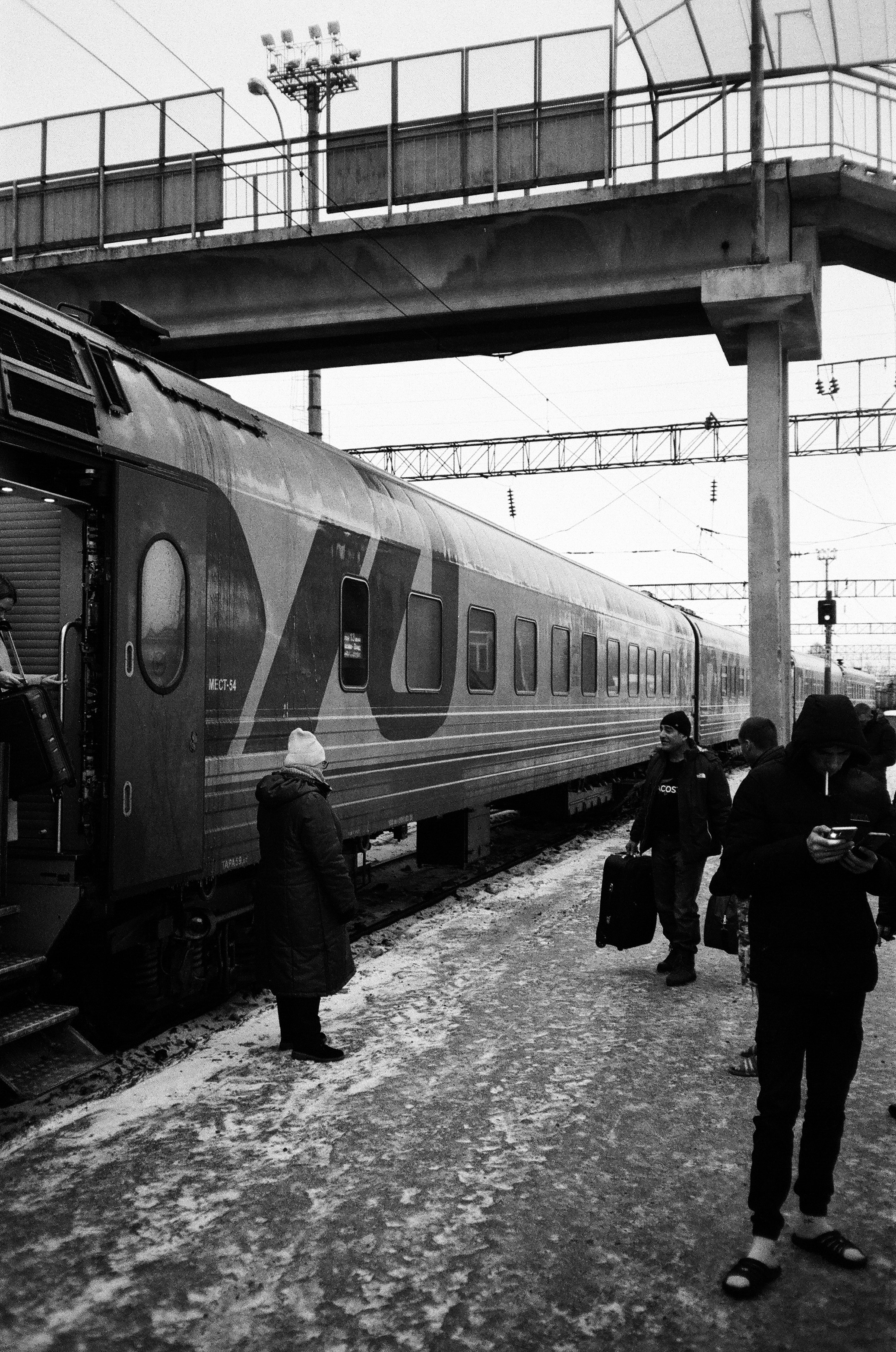 Village in snow. Pavlov Arts