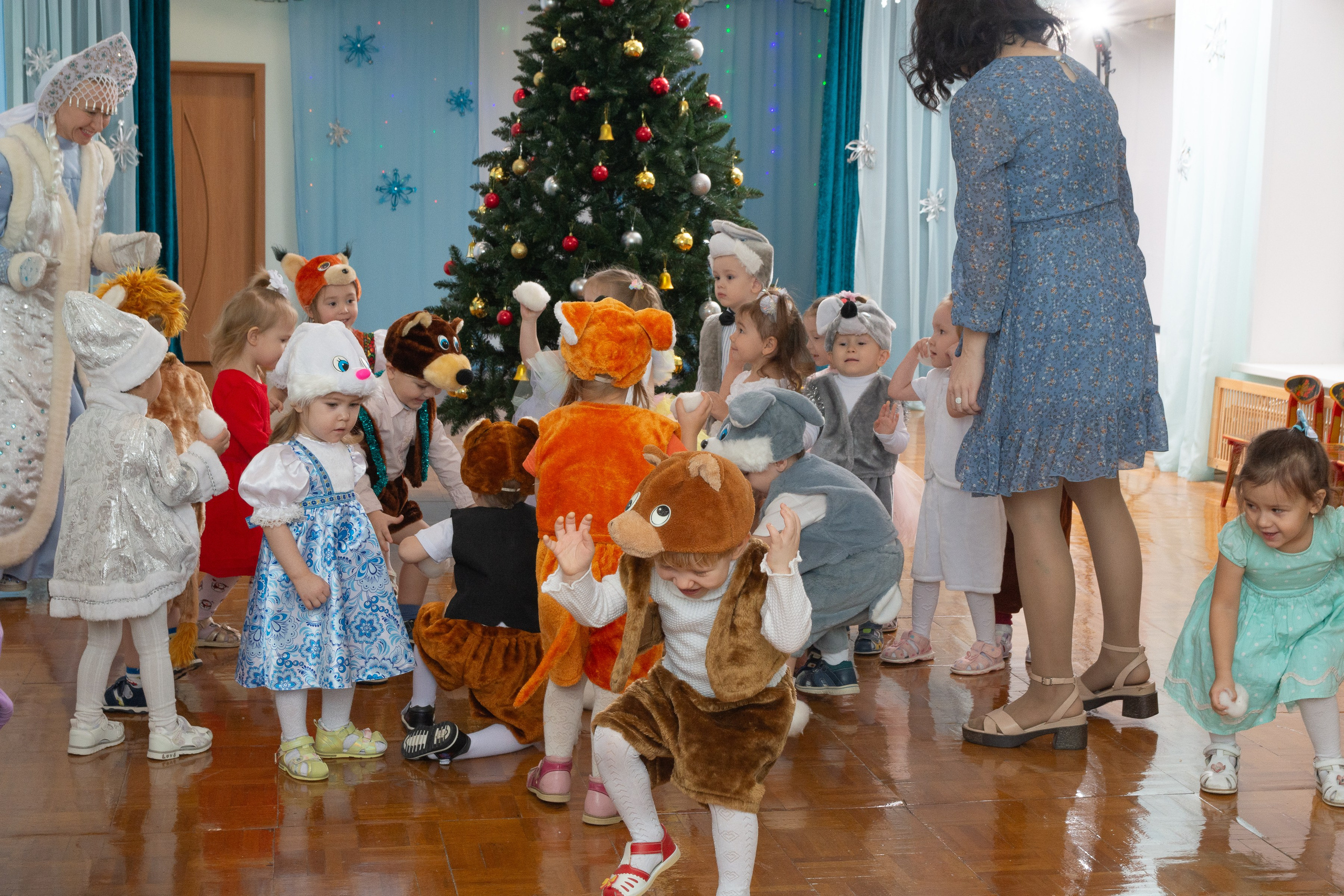 Новогодний утренник в саду 2023