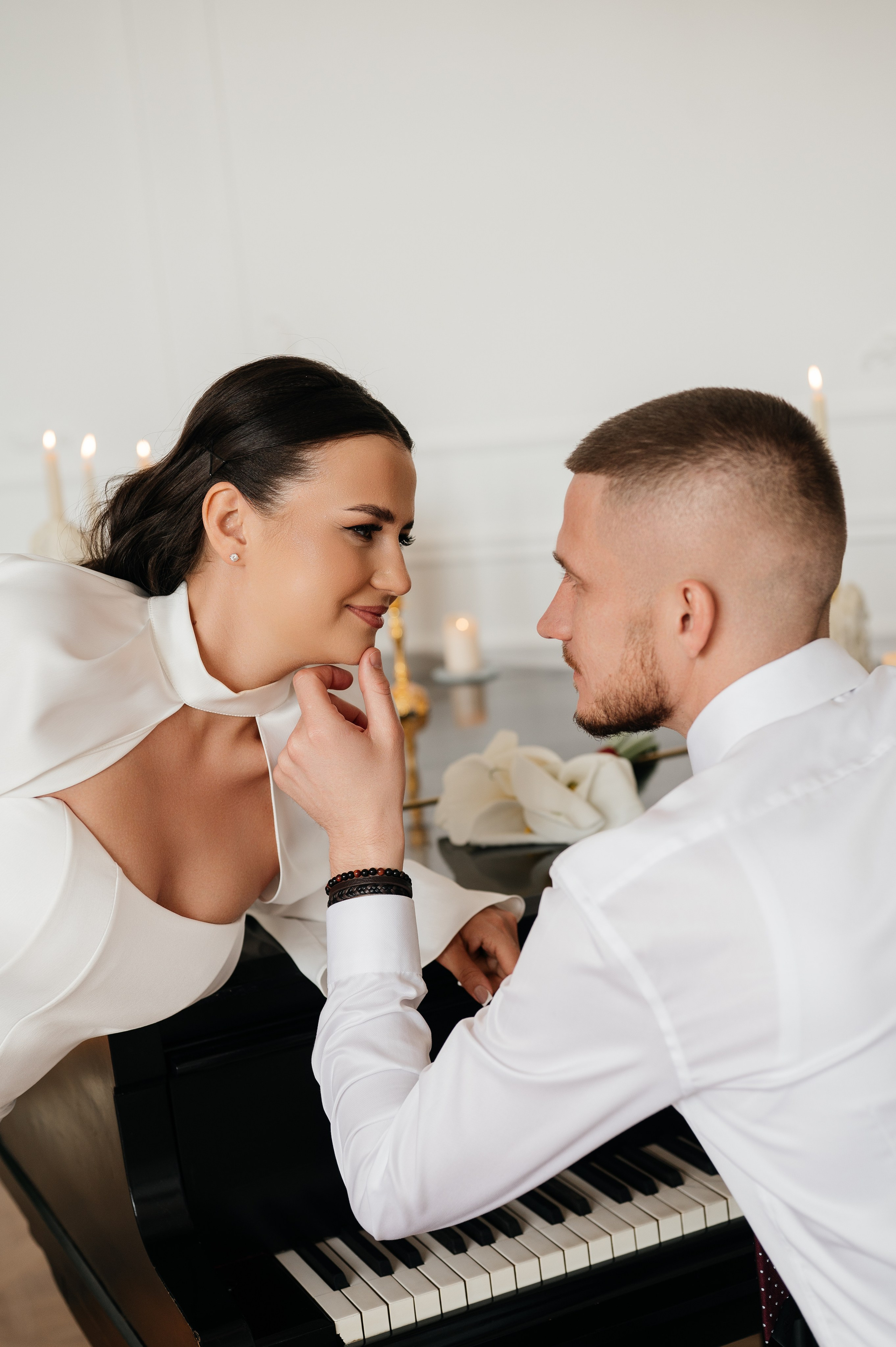 Свадебная фотосессия в студии. Свадебный и семейный фотограф в Краснодаре Алина Мельник