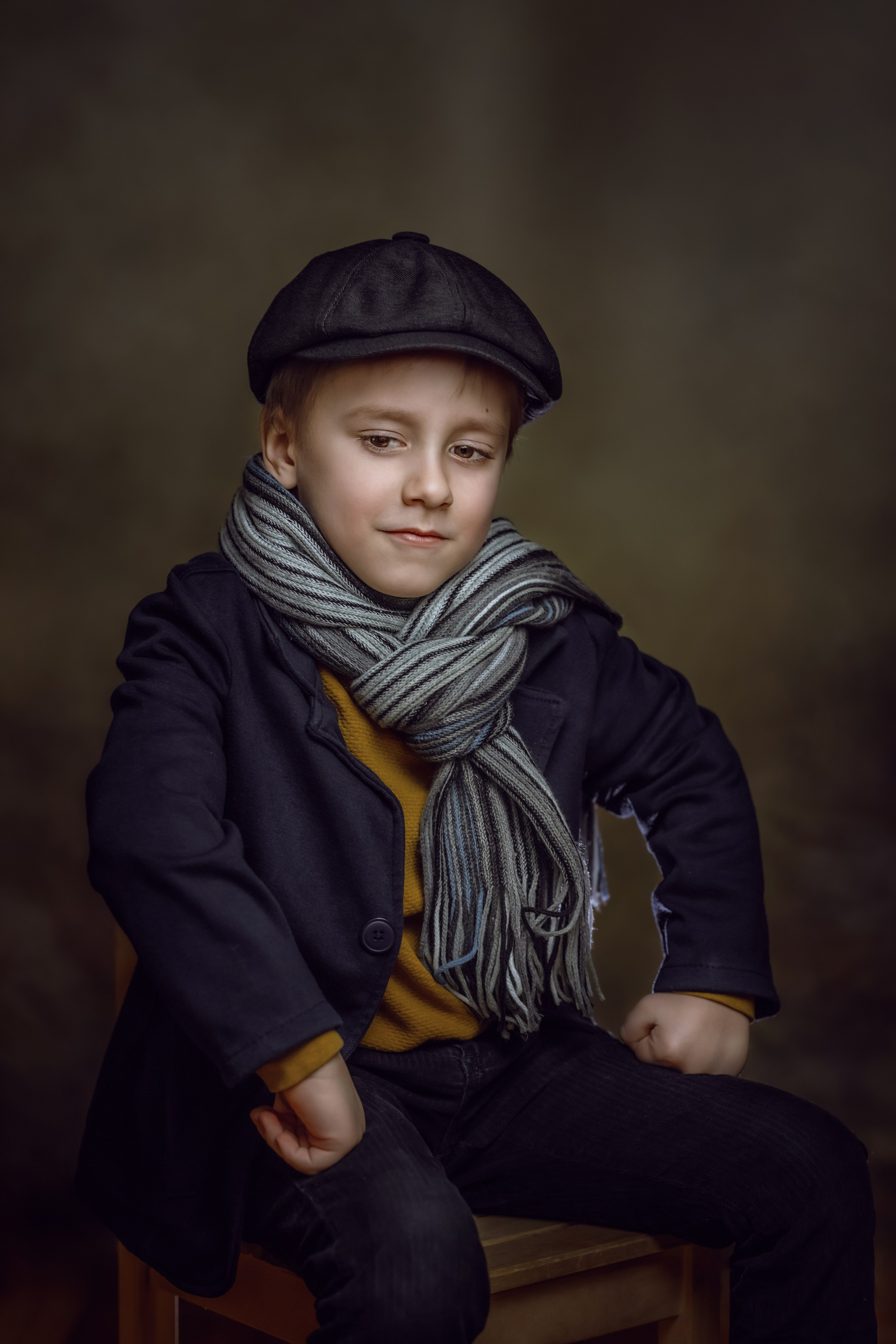 Фотопроект «Стилизованный РЕТРО портрет». Фотограф Алина Лебедь