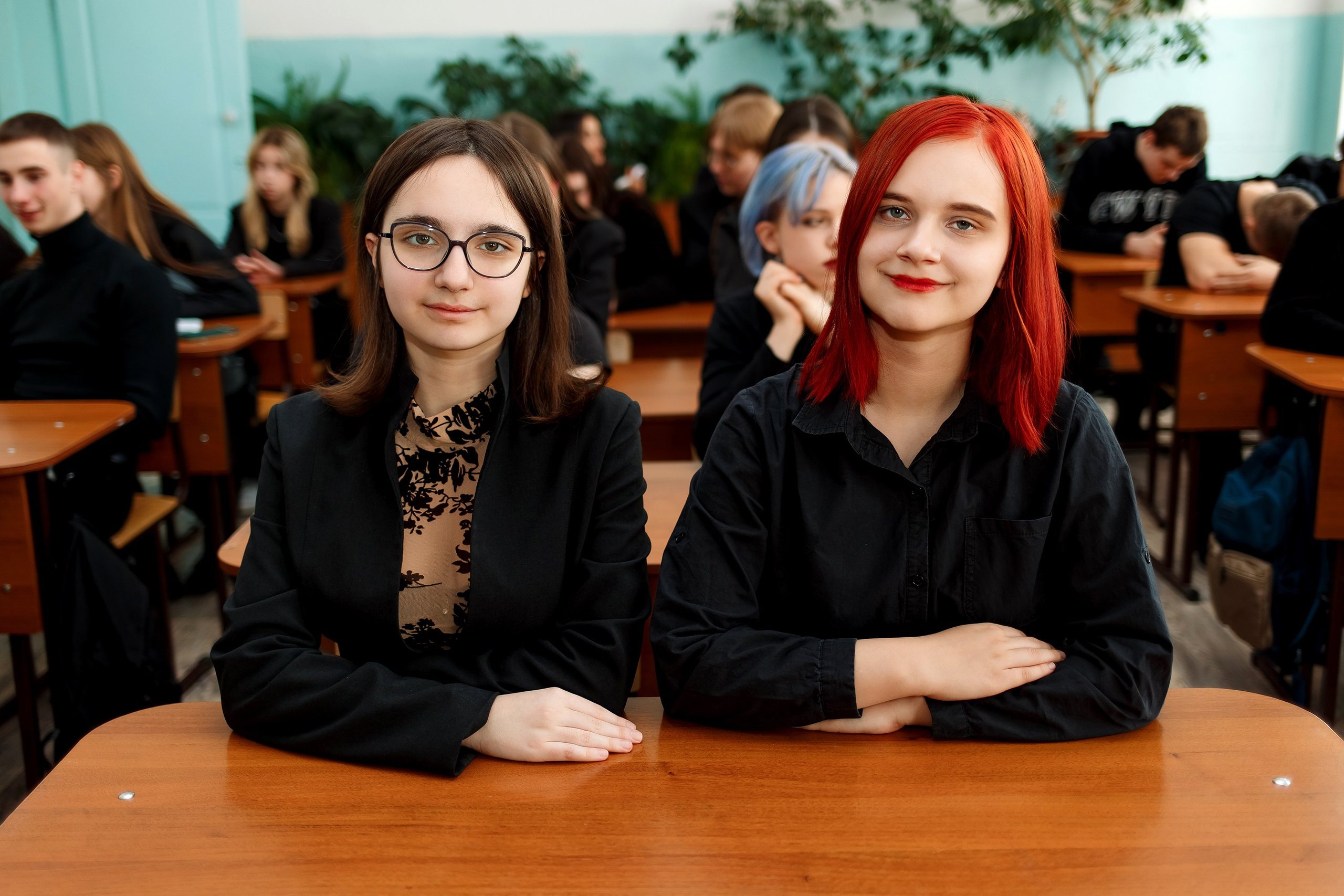 11 класс съемка в школе. Фотограф Любовь Корниенко, Примоский край