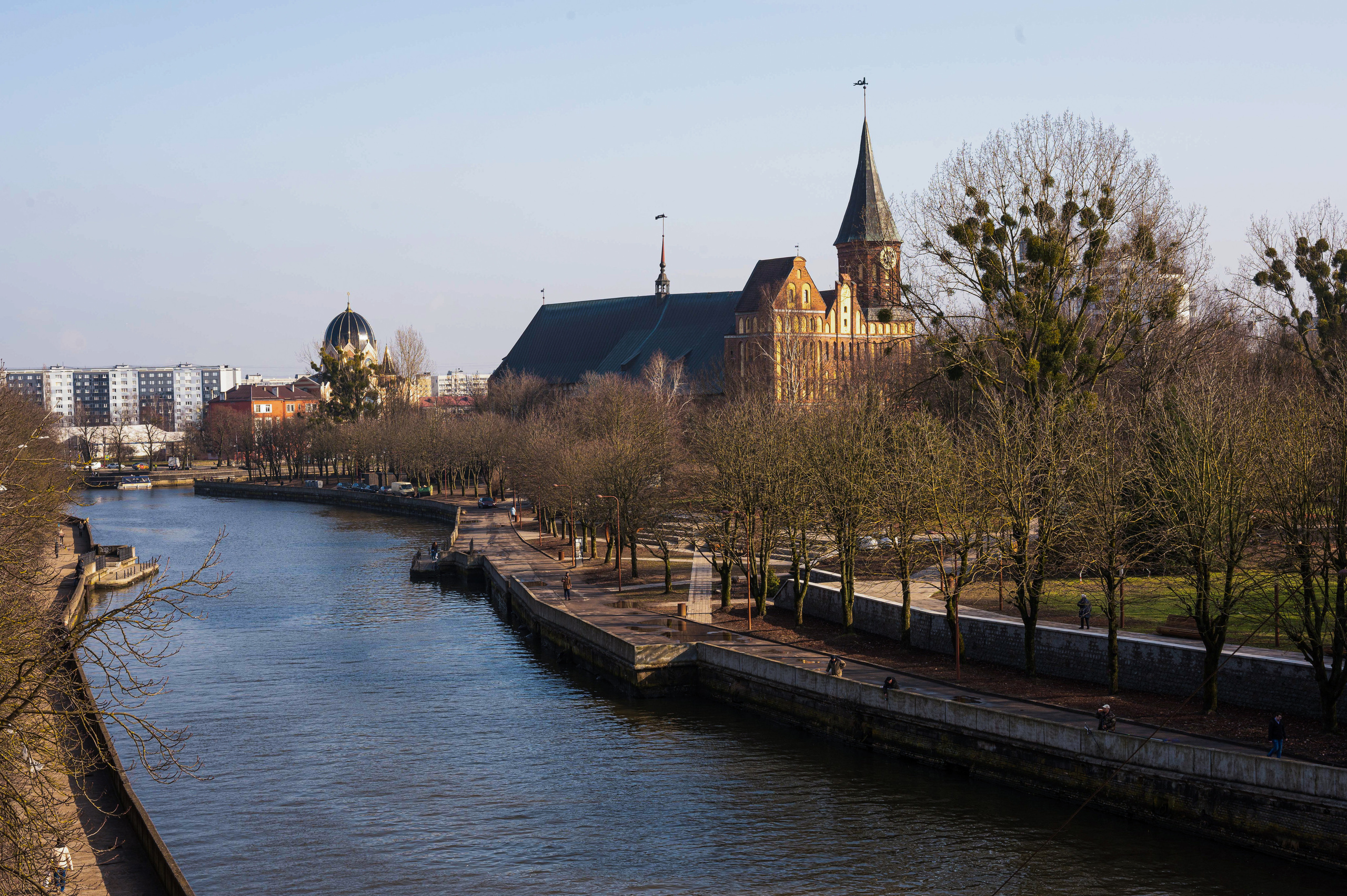 Вид на кафедральный собор Иммануила Канта