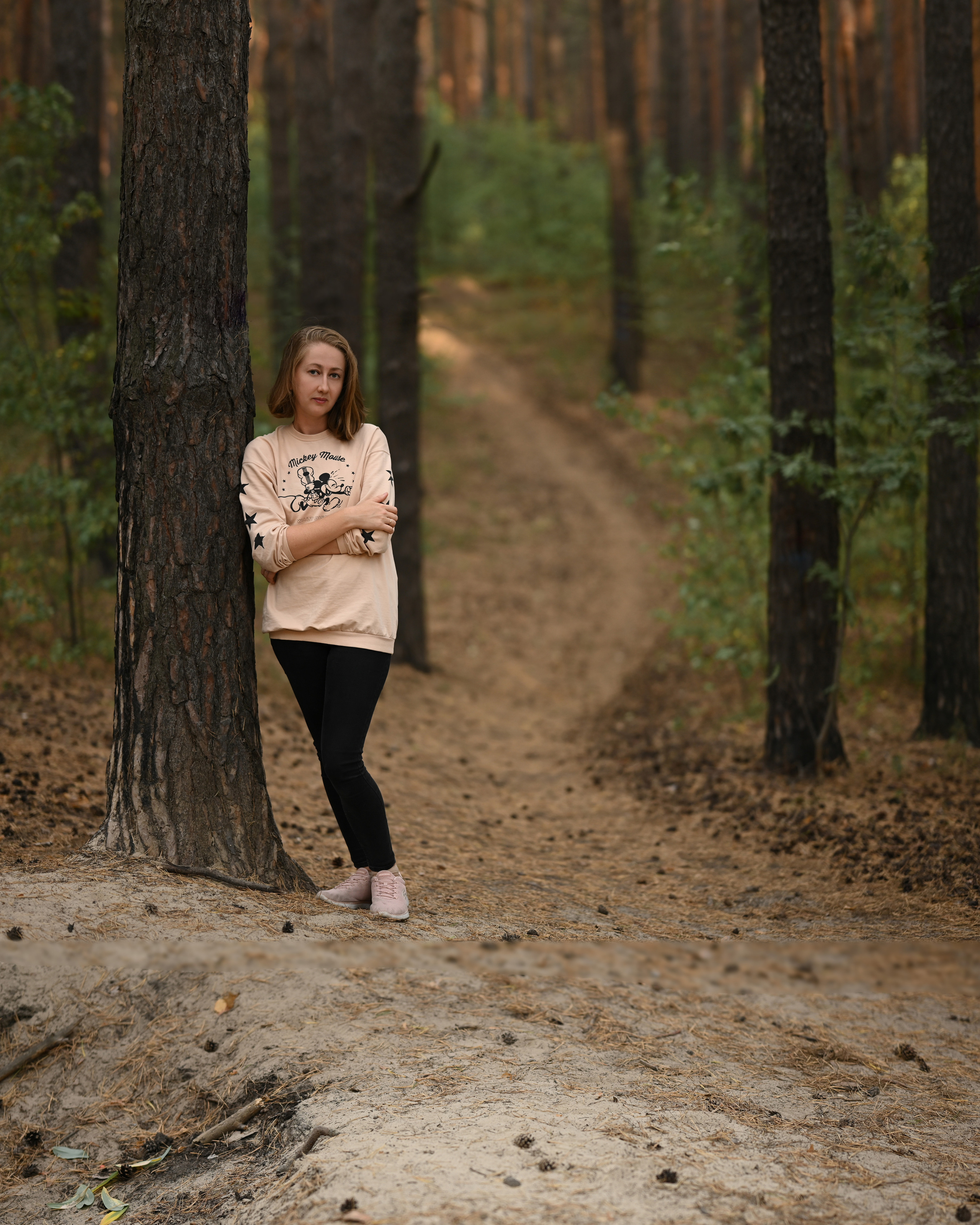 Портретная фотосессия в лесу Тюмень