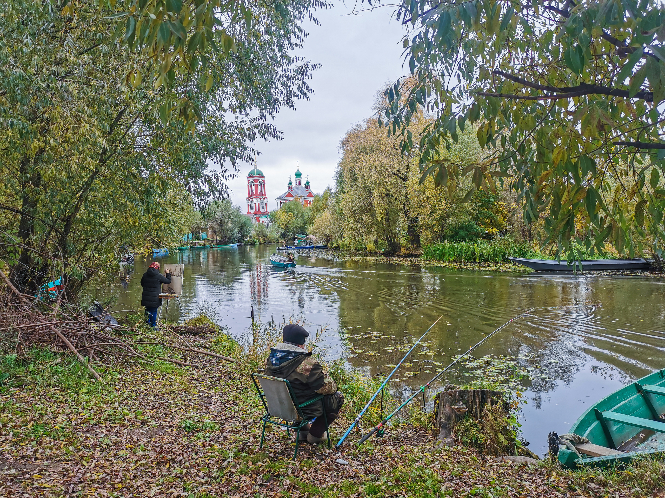 Рыбаки, художники, Достопримечательности Переславль-залесский