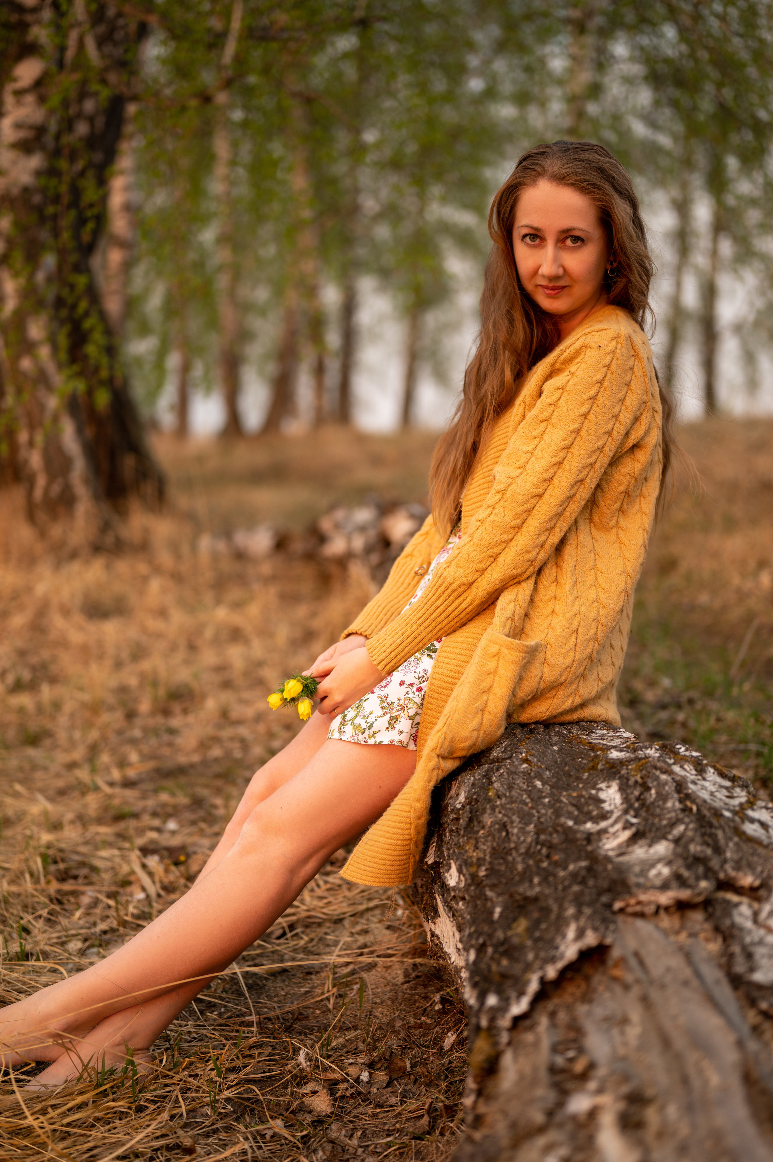 Фотосессия портретная на берегу озера Тюмень