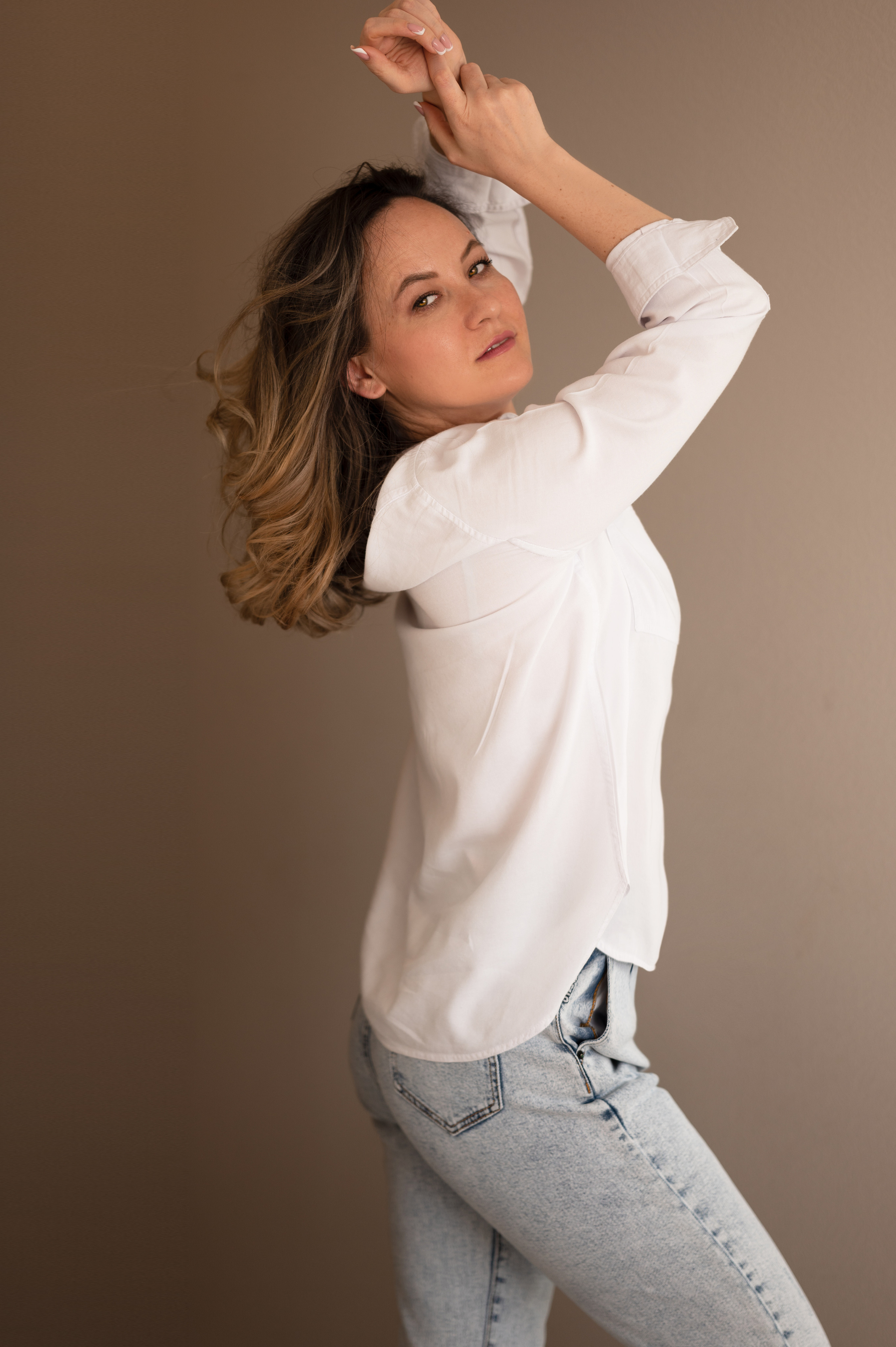 Фотосессия с цветами