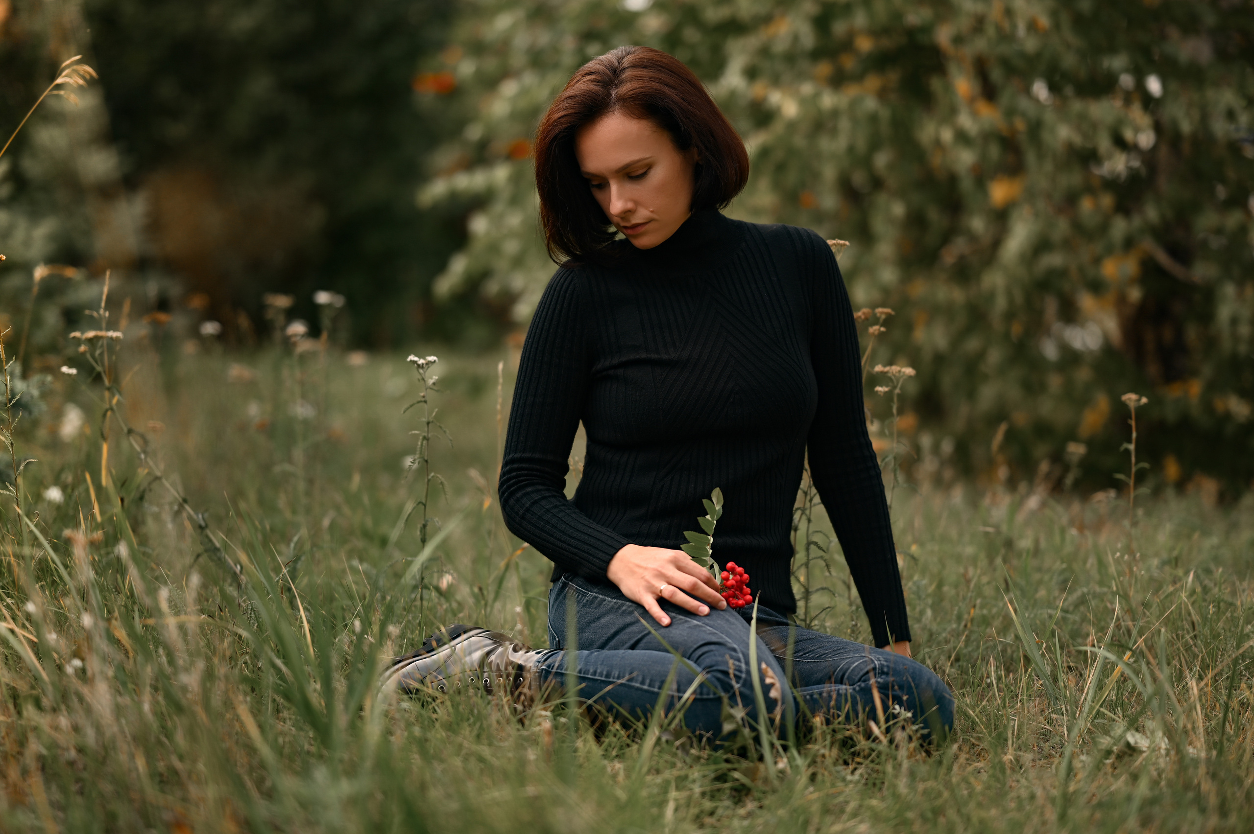 Фотосессия на полянке