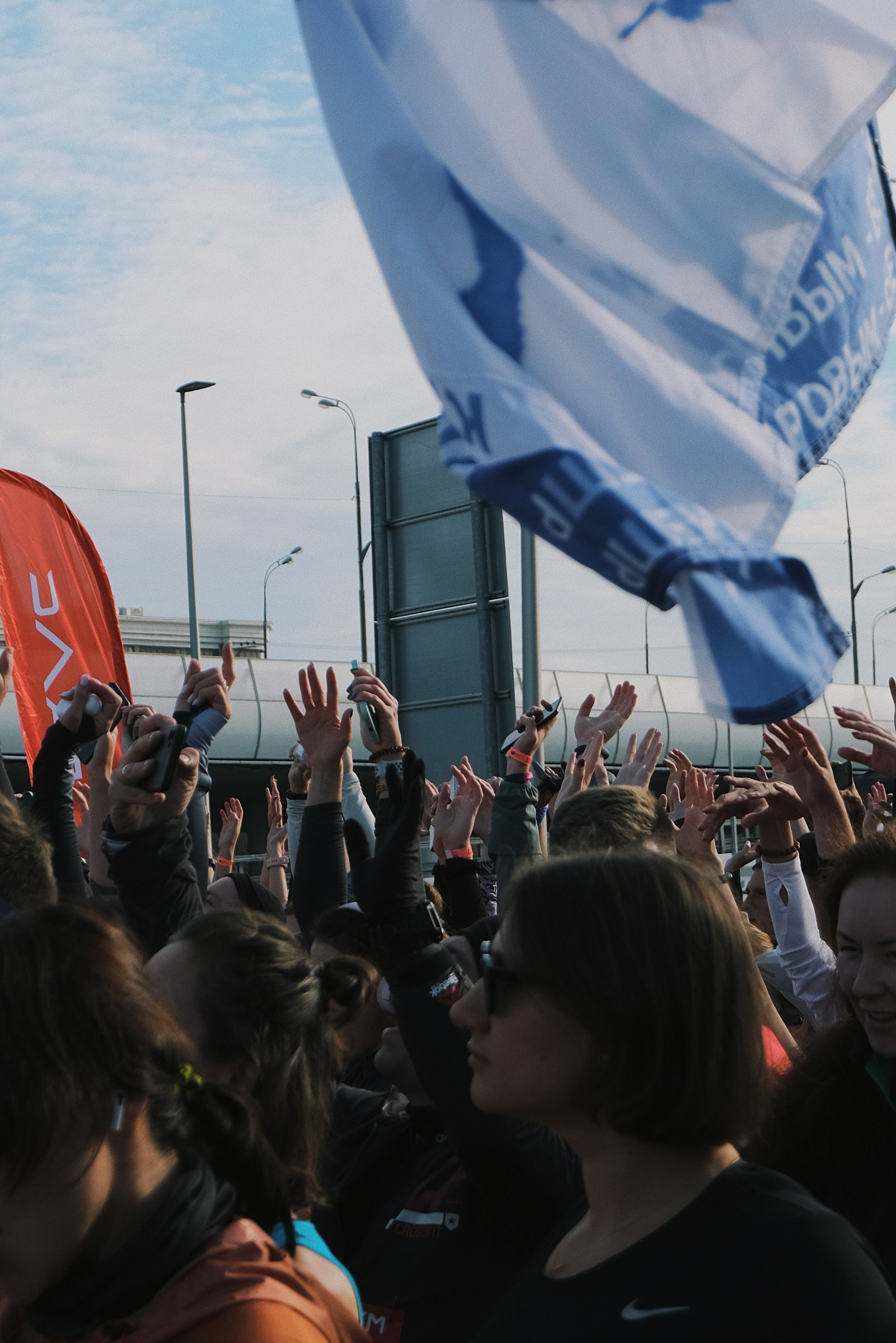 Московский марафон. Татьян гертье