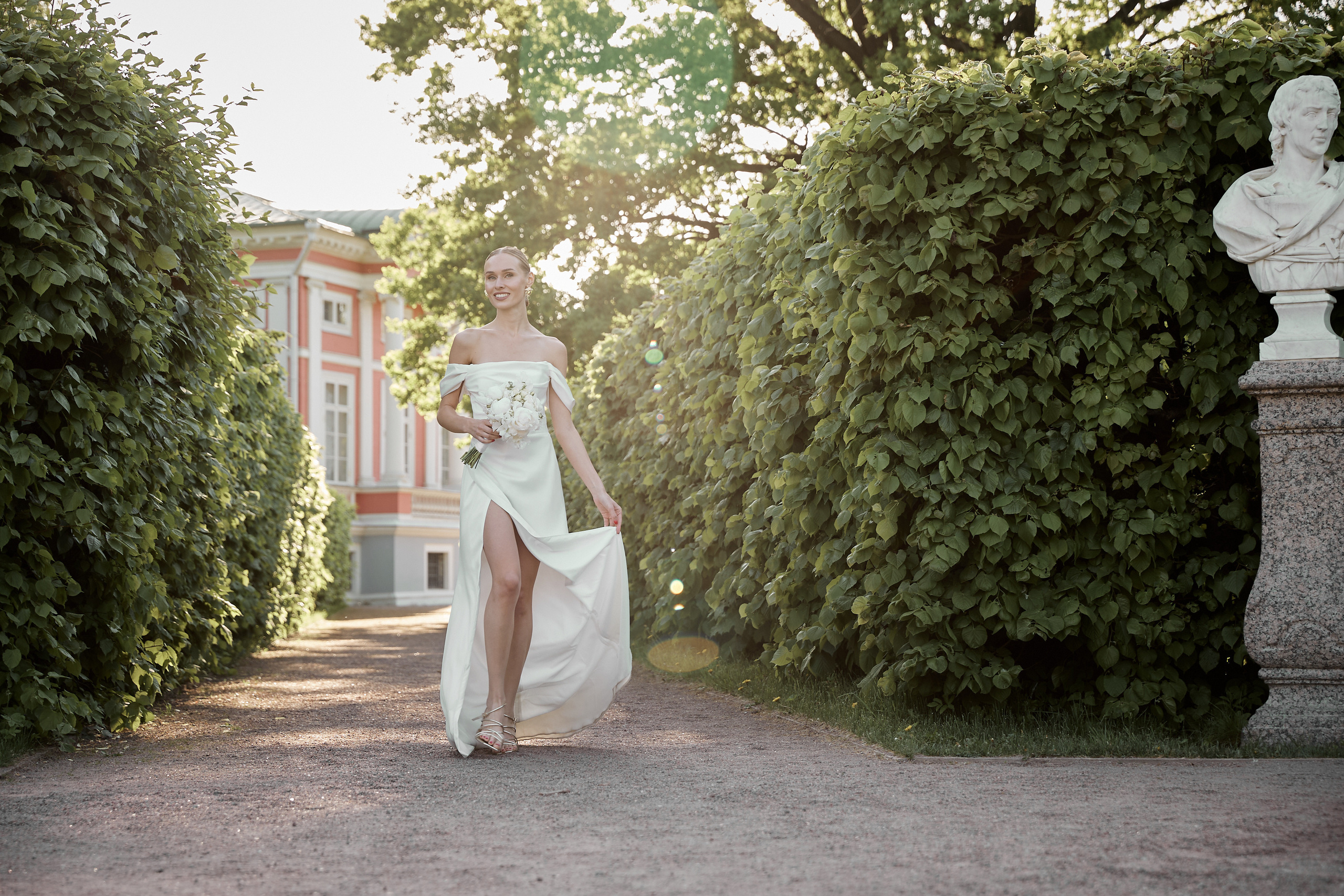 Прогулка в Кусково — Наталья и Никита. Свадебный фотограф Москва Калуга
