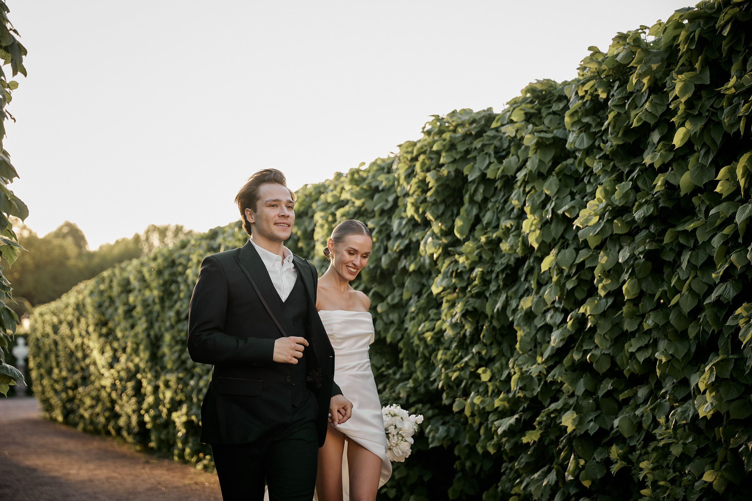 Прогулка в Кусково — Наталья и Никита. Свадебный фотограф Москва Калуга