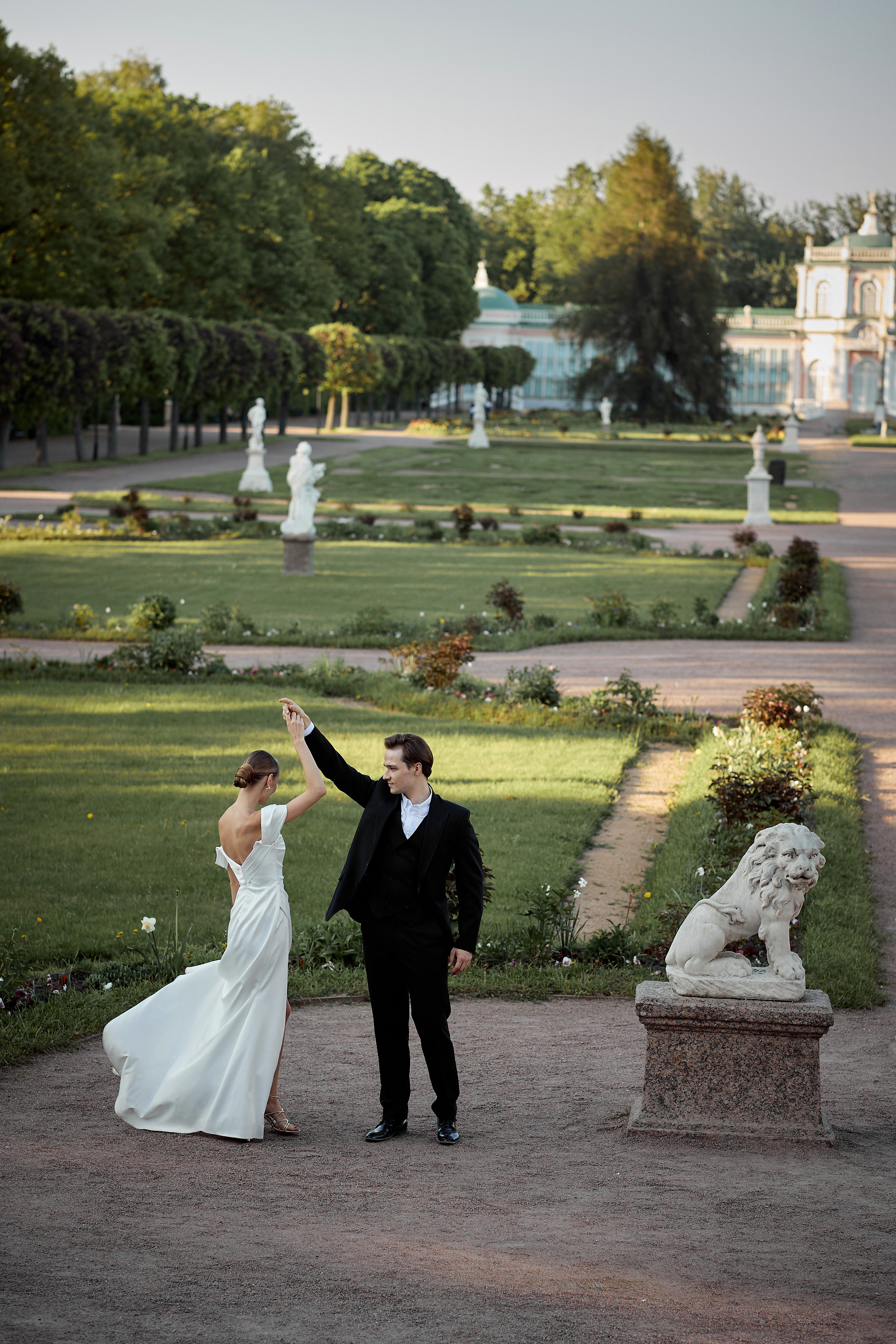 Прогулка в Кусково — Наталья и Никита. Свадебный фотограф Москва Калуга
